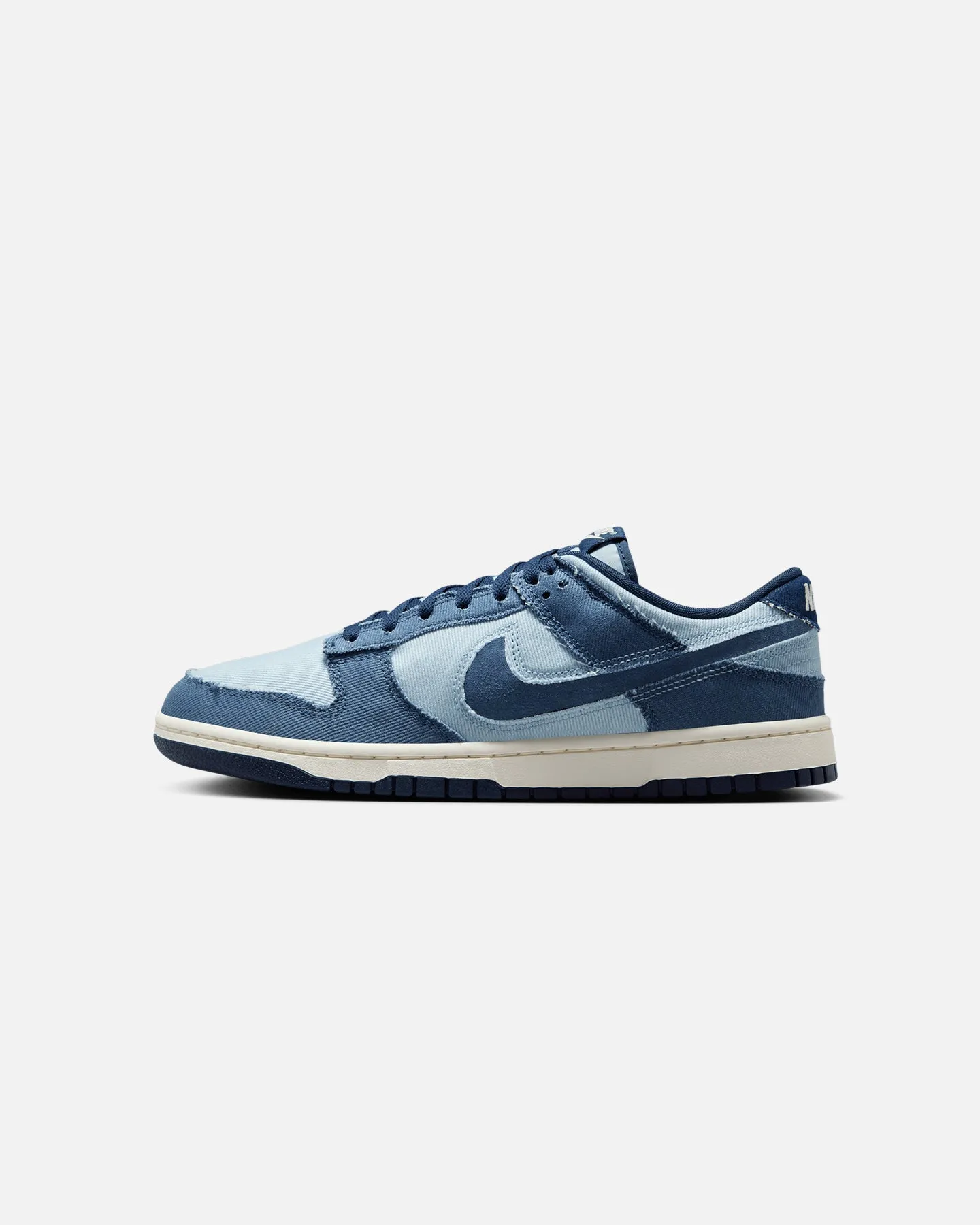 Stone Glam Walking Nike Dunk Low Retro SE "Blue Denim" Lt Armory Blue/Midnight Navy