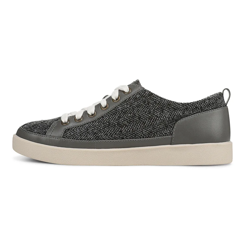 Womens Vionic Winny Lace Up Sneaker in Slate Grey Multi Stretch fit