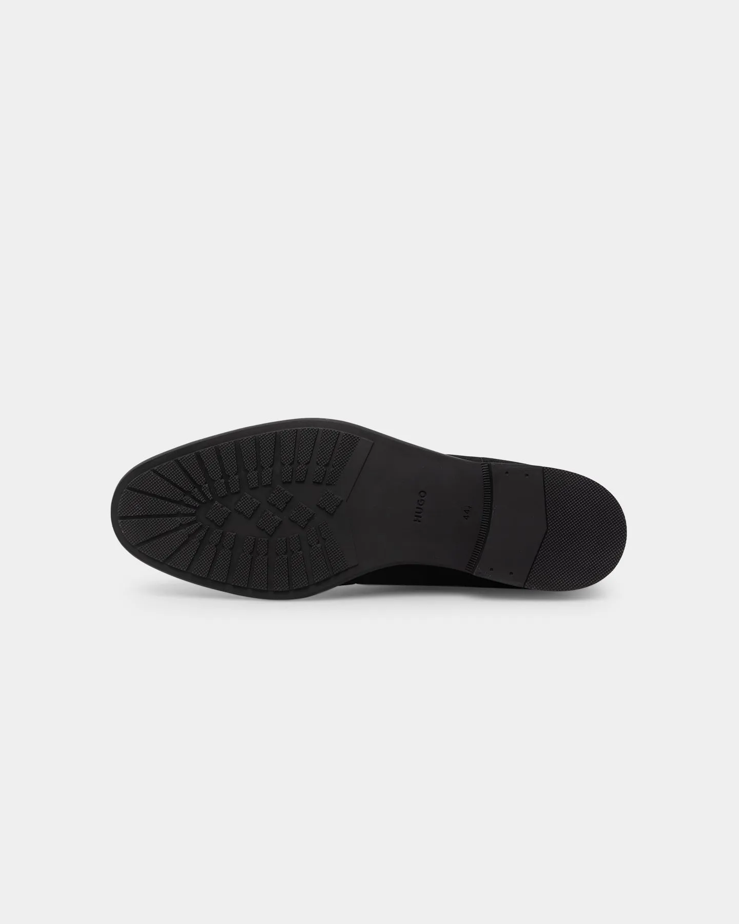 Hugo Boss Kyron Desert Suede Boots Black Comfort Run