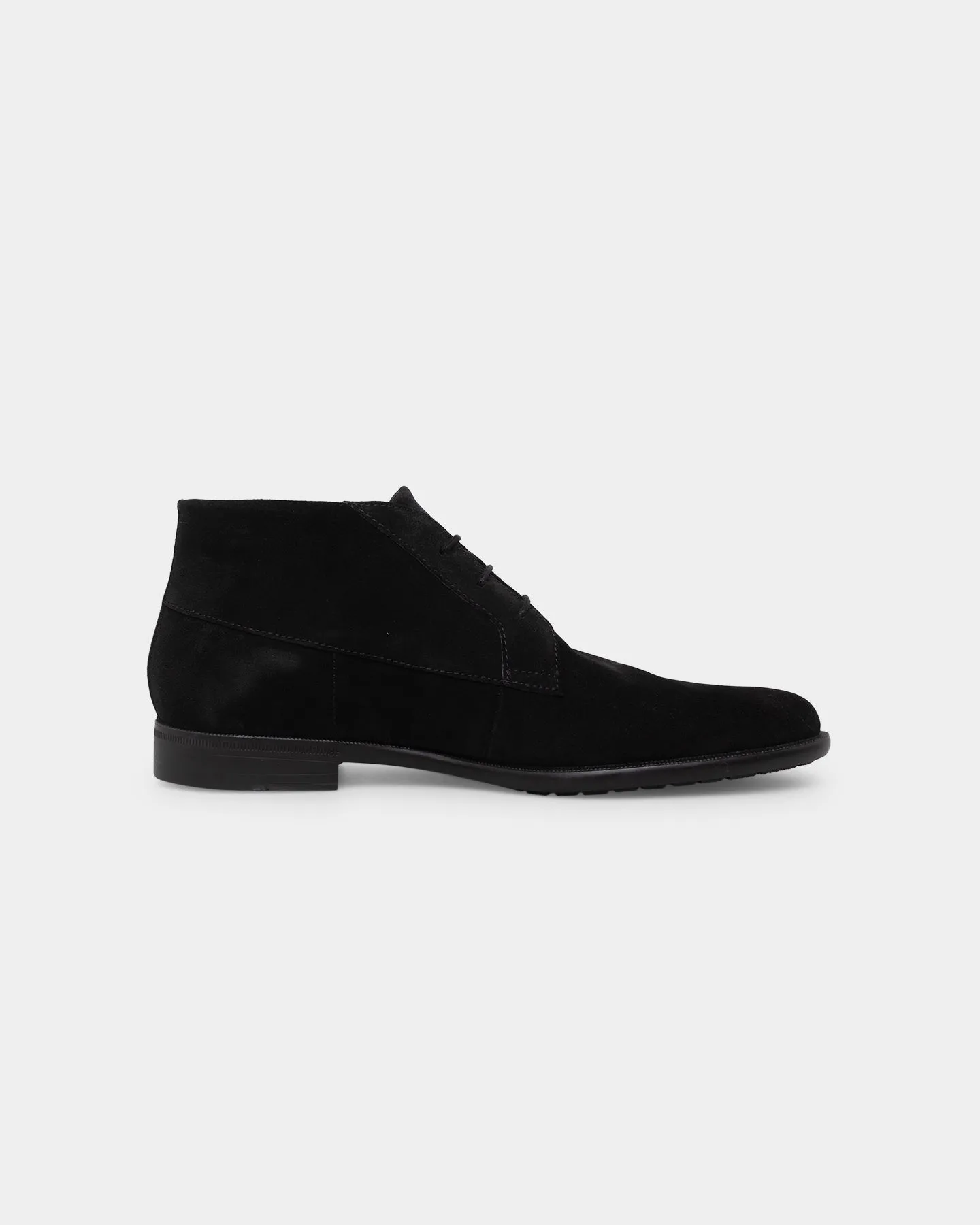 Forest Mood Campus Cool Hugo Boss Kyron Desert Suede Boots Black