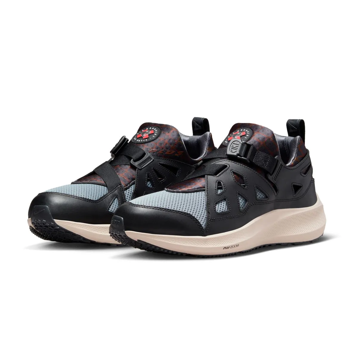   Patta Air Huarache 'Black Cool Grey' Street Mood Arch Care