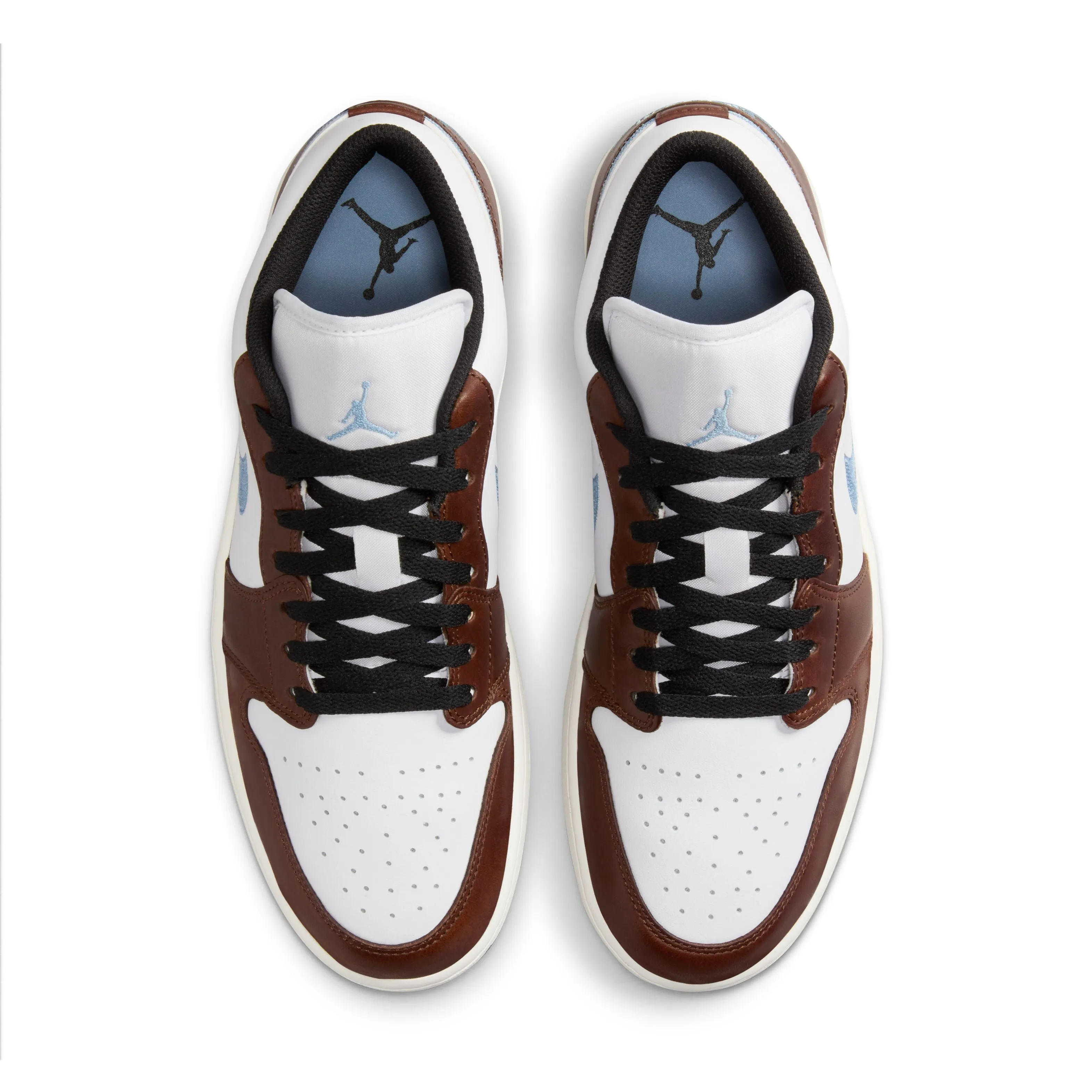 Air Jordan 1 Low SE 'Blue Brown Grey' Form Ease