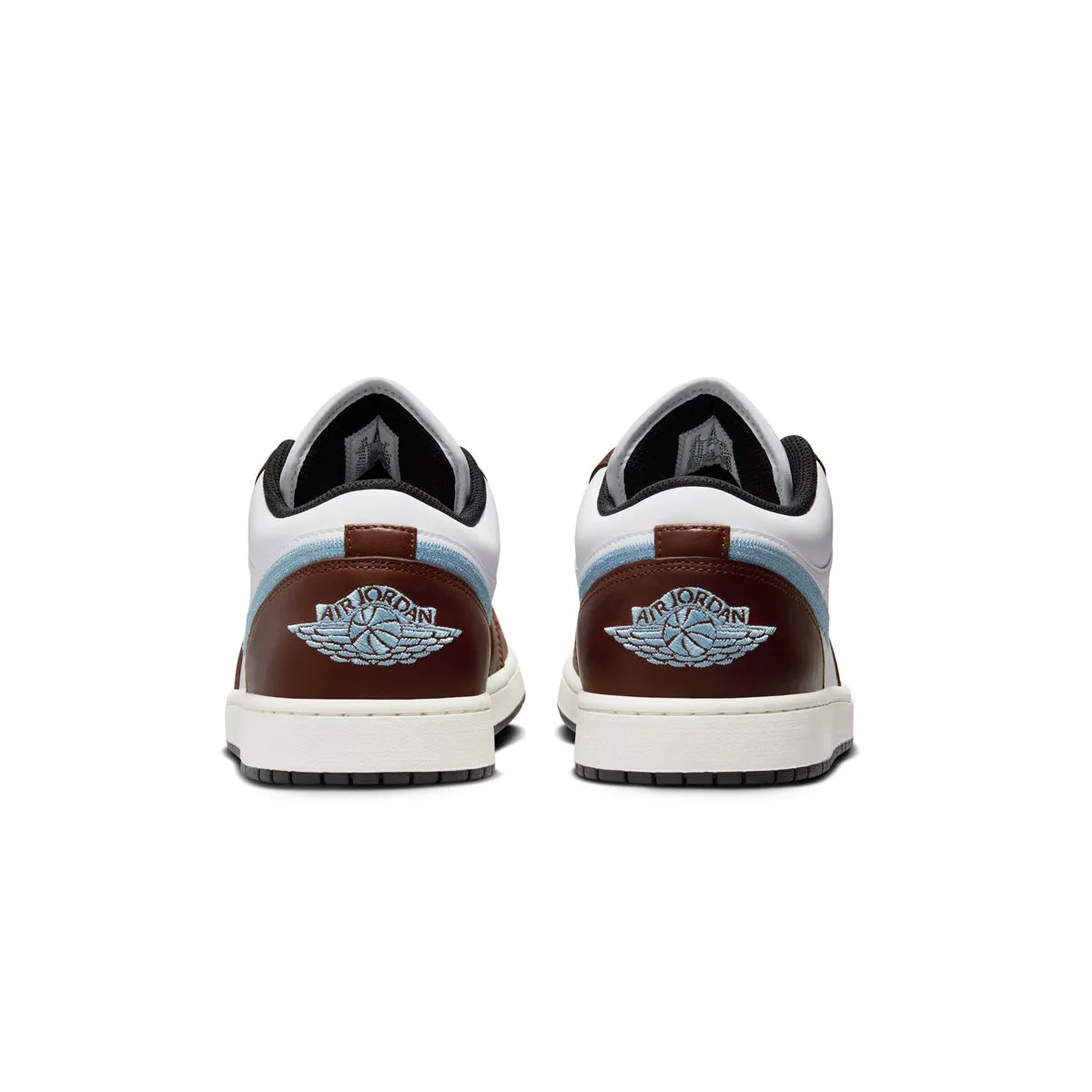 heel cup Zip Up Air Jordan 1 Low SE 'Blue Brown Grey'