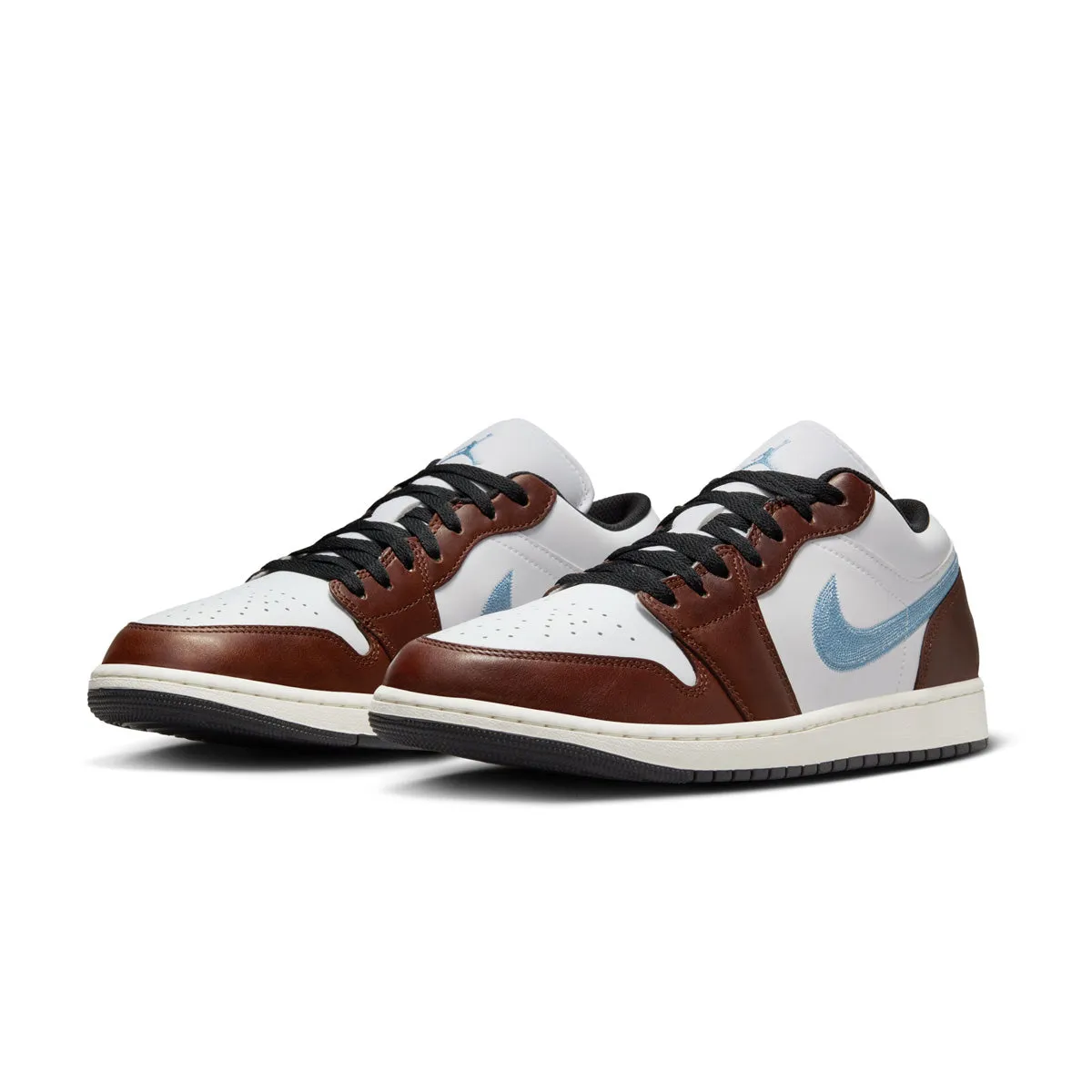 Air Jordan 1 Low SE 'Blue Brown Grey' Closet Core Trend Hot