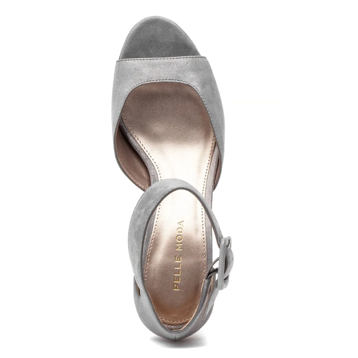 Pelle Moda Women's Berlin Pewter Metallic french chic
