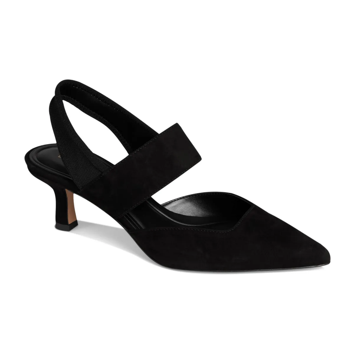 Pelle Moda Women's Kiam Black Suede Bright Hue Extra Height