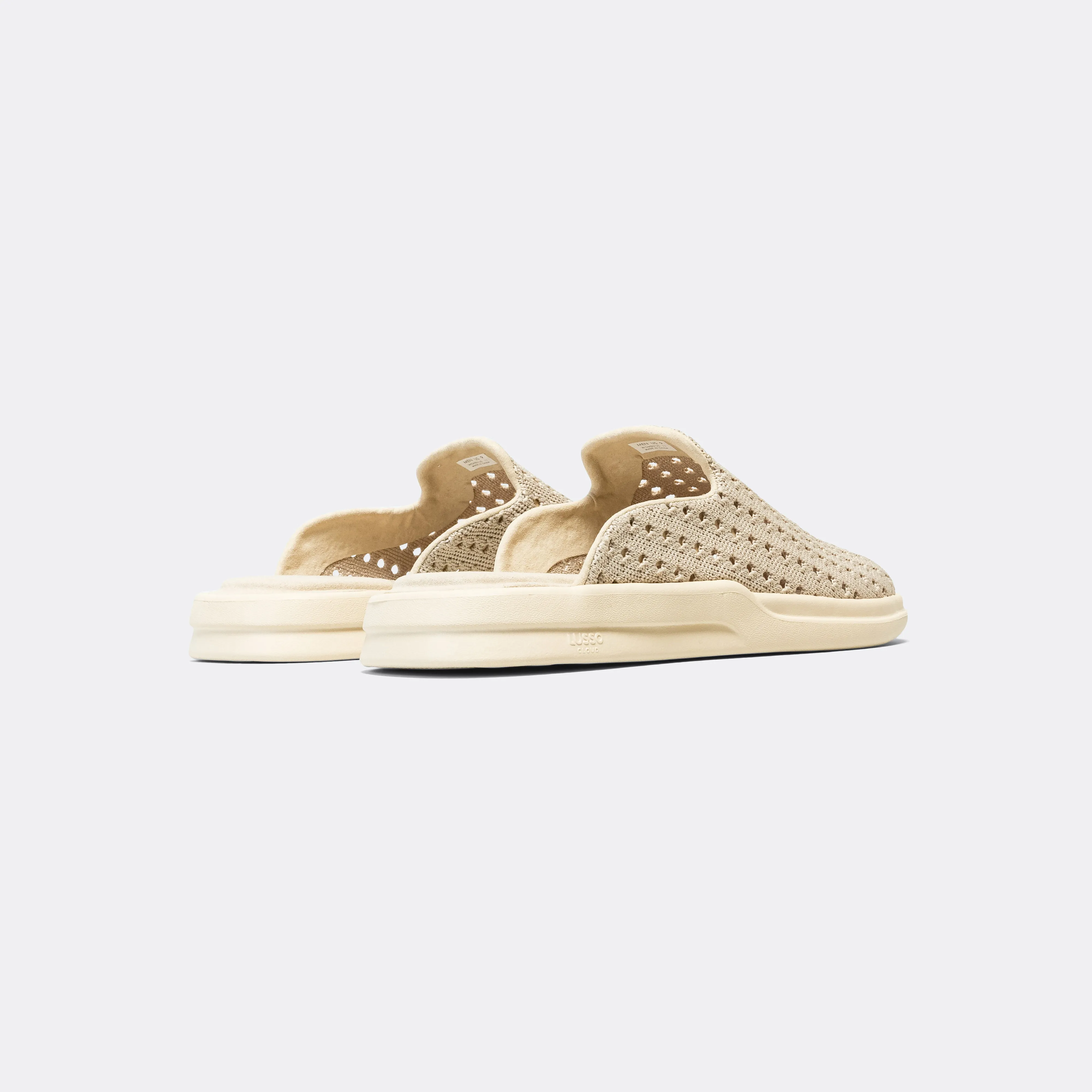 Pelli Open Weave - Goat/Pebble Stylish Flats Soft Hug