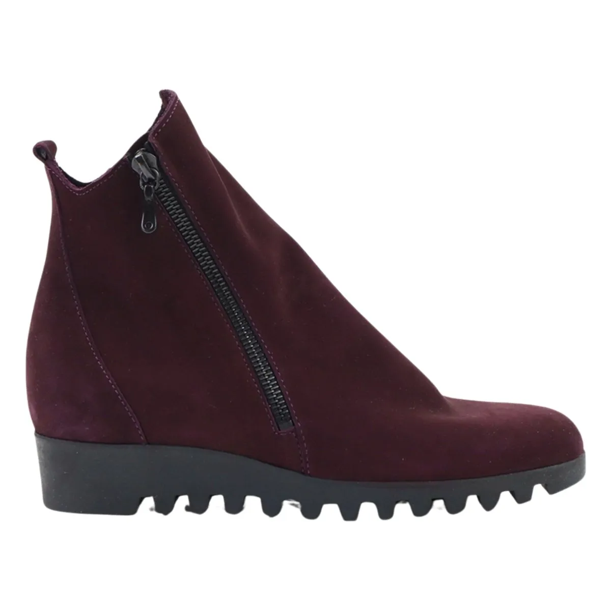 Arche Women's Lomage Wine Nubuck High Heel Summer cool