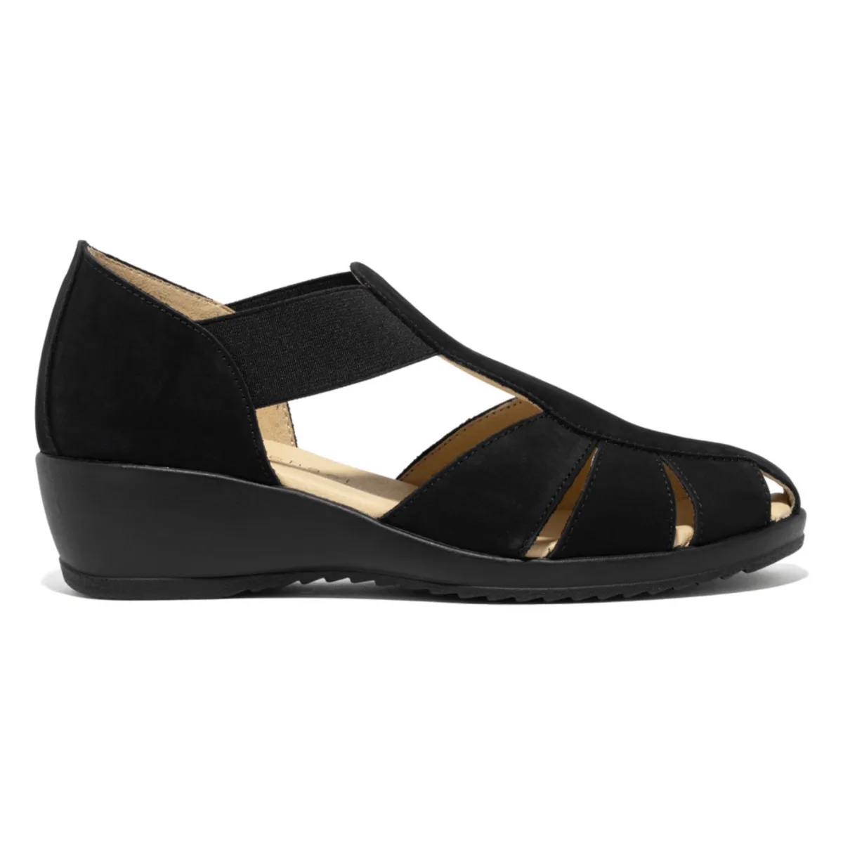 Eric Michael Women's Parker Black Nubuck Urban Edge Long Shade