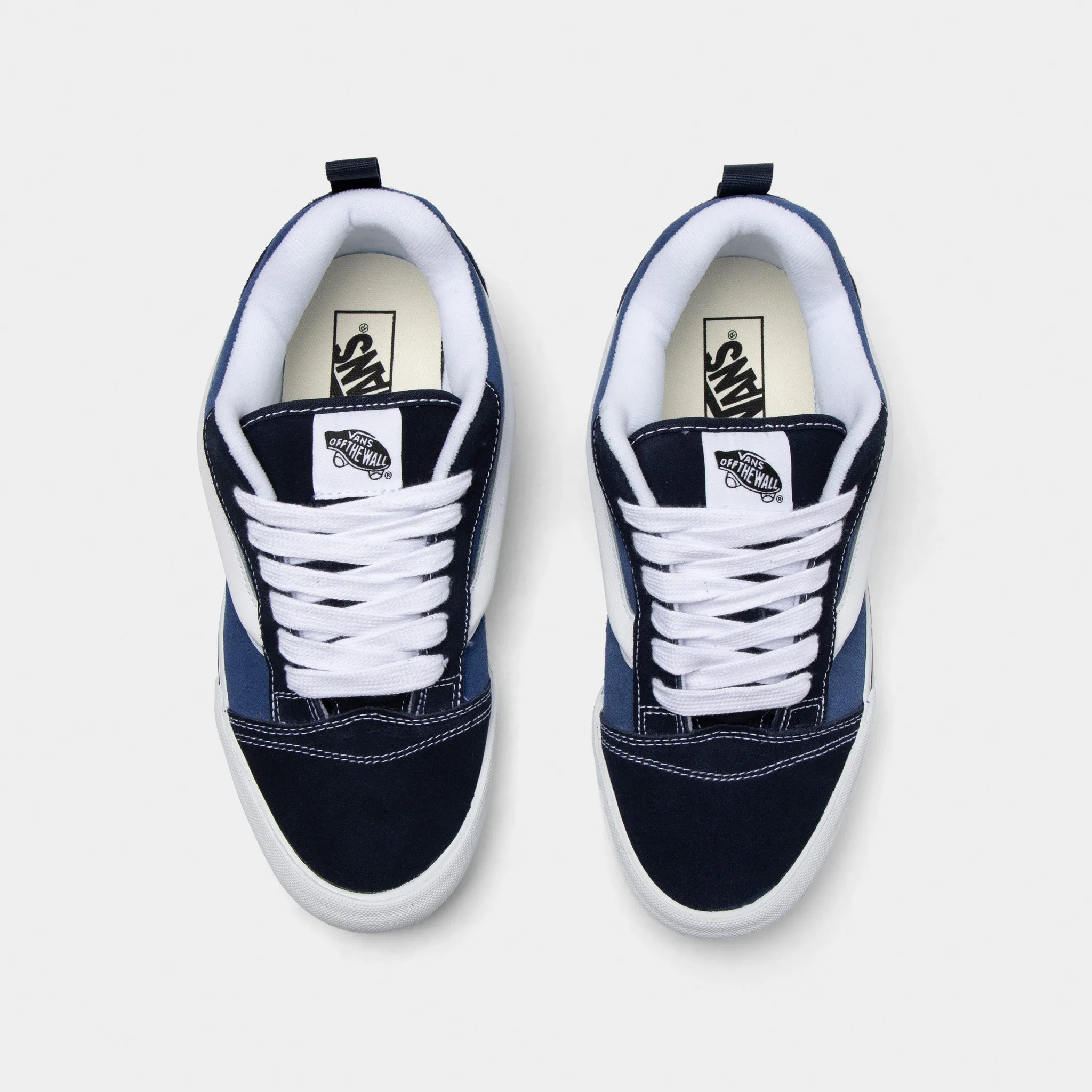 Comfort Advantage Plain Finish Vans Knu Skool Navy / White