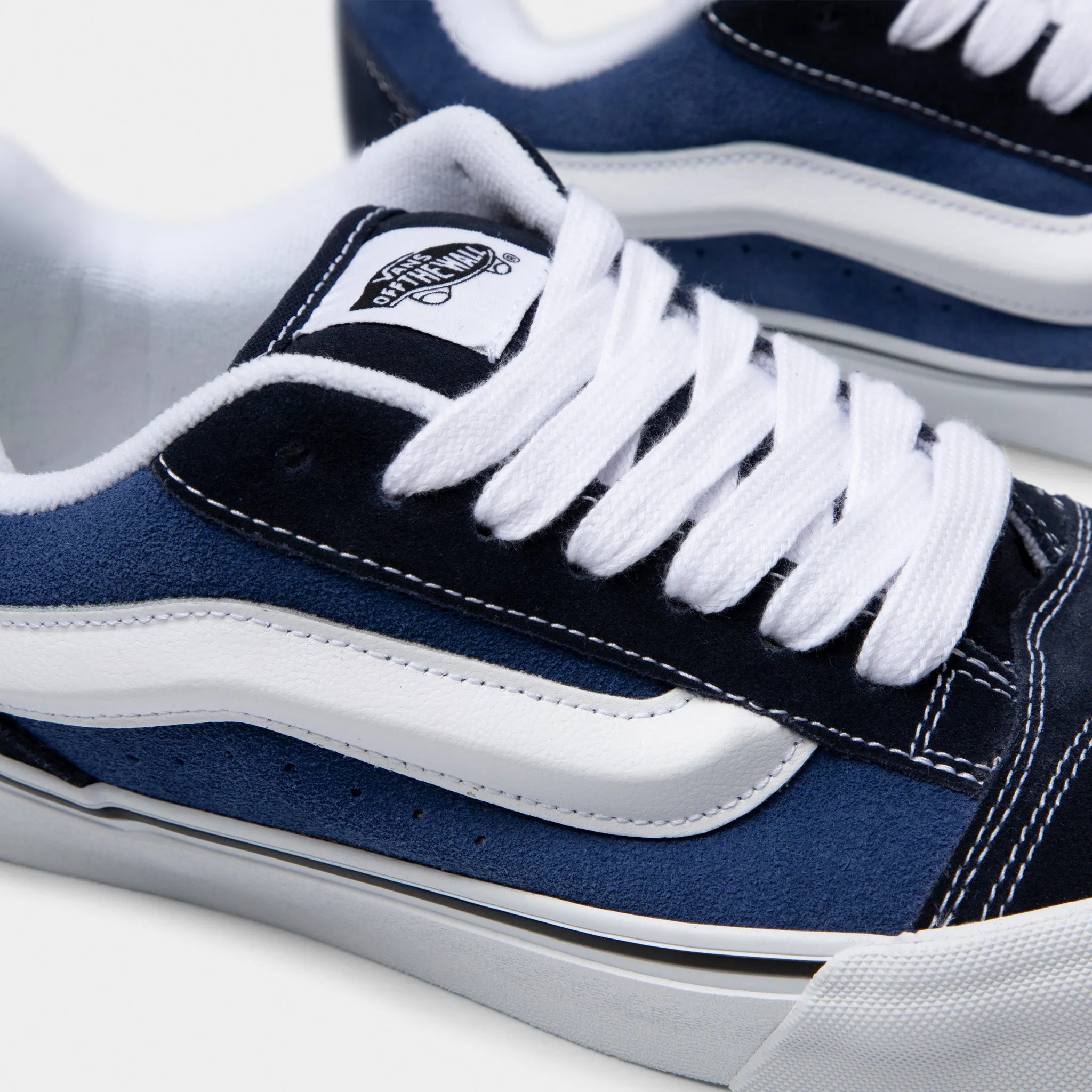 Block Walk Vans Knu Skool Navy / White