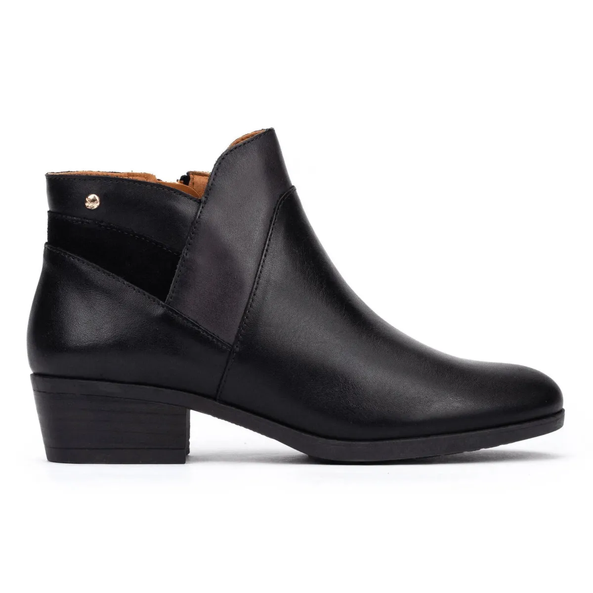 Pikolinos Women's Daroca Black Leather Eye Spot Formal Look