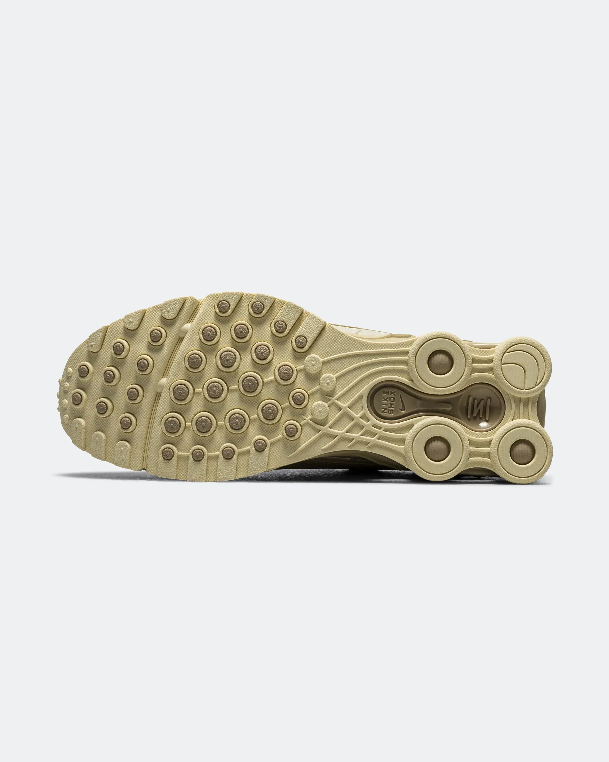Shox Ride 2 PRM - Metallic Silver/Lt Khaki-Desert Khaki Seamless construction