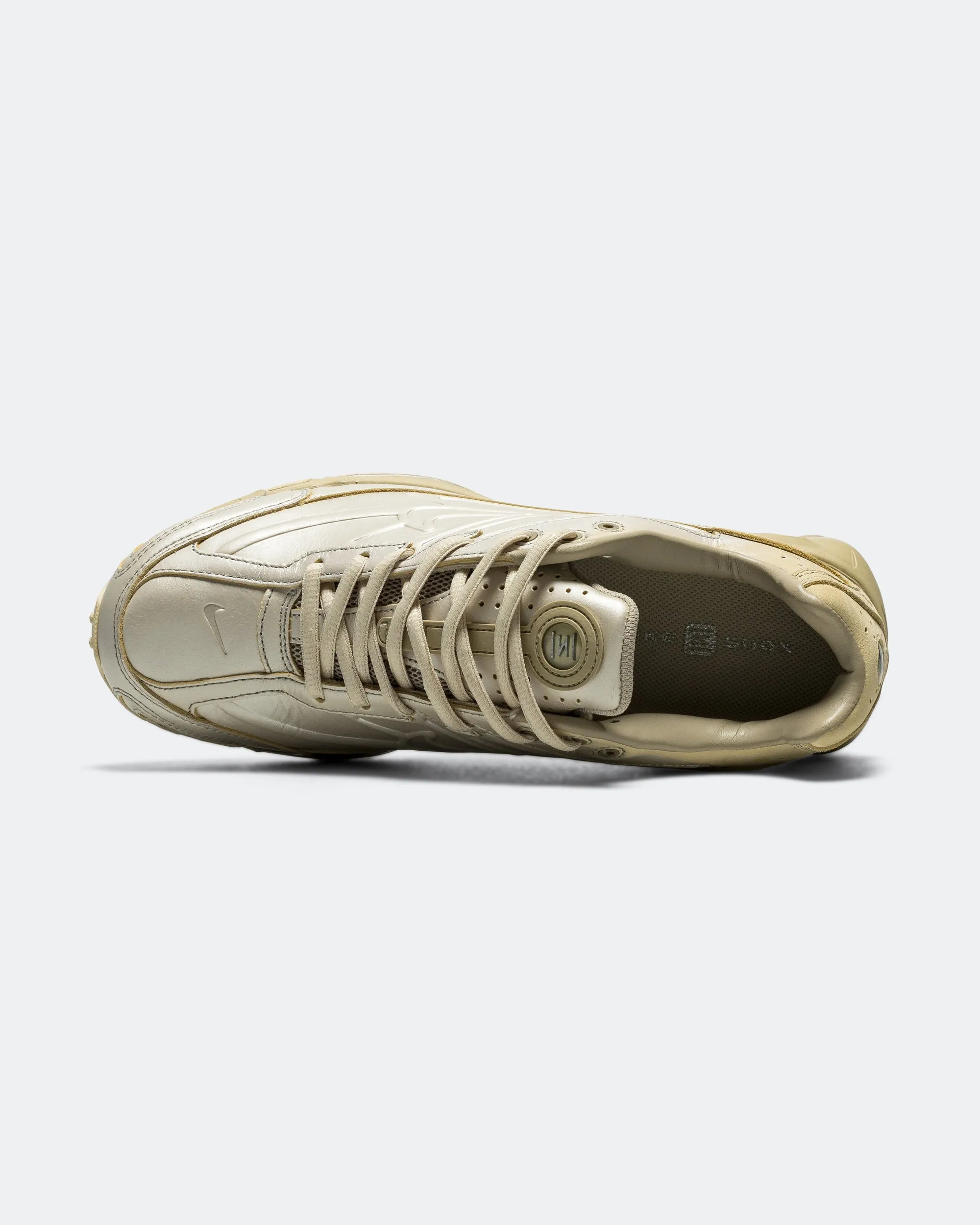 Ground Feel Shox Ride 2 PRM - Metallic Silver/Lt Khaki-Desert Khaki