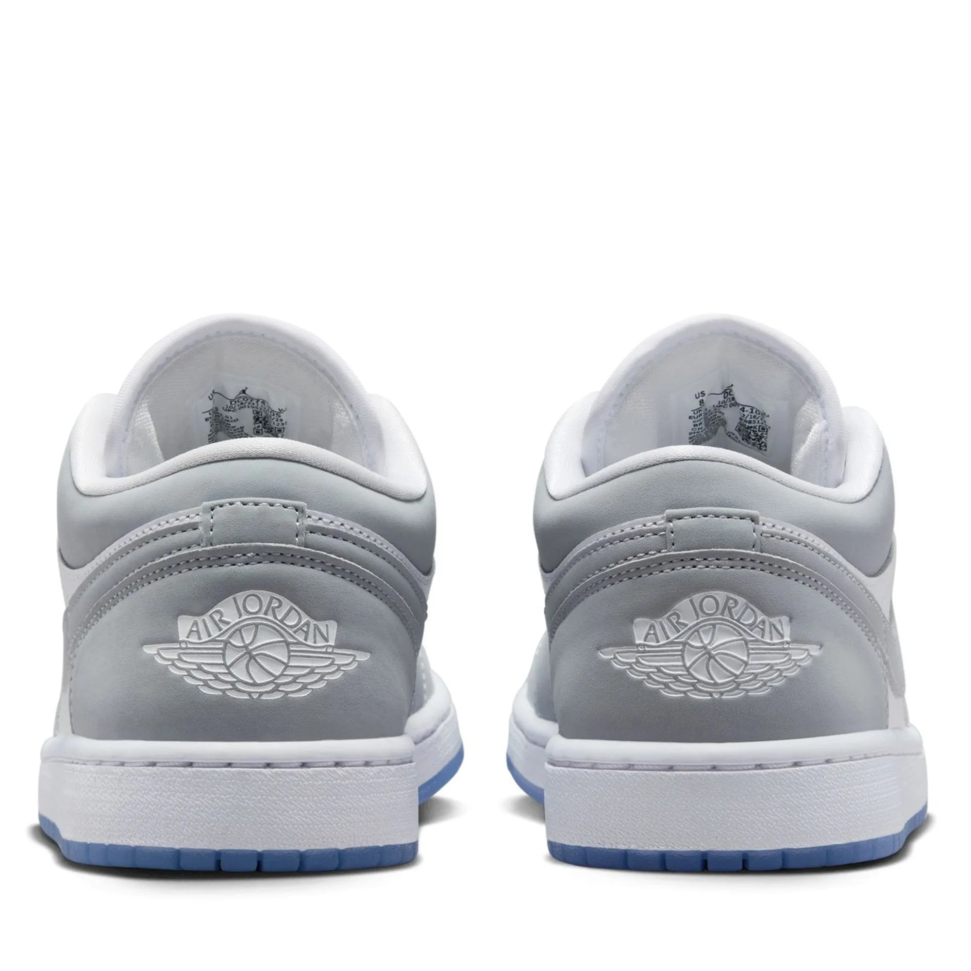 Soft Bounce Neutral Top Women's Air Jordan 1 Low - White/Wolf Grey