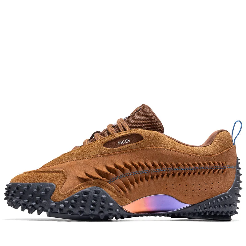 Aries x Puma Mostro Craft - Mahogany/Teak Unlined Comfort Pull On Design