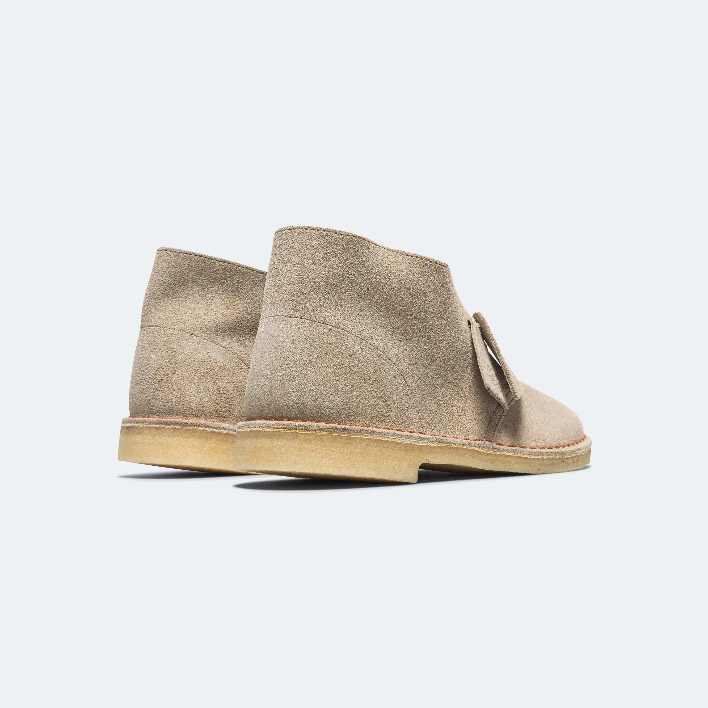 Low Touch Memory Foam Collar Desert Boot - Sand Suede