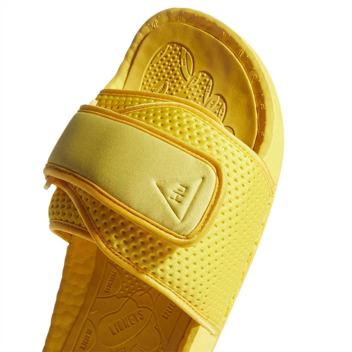 Glam shock absorption Smart cushioning   Pharrell Williams Boost Slides