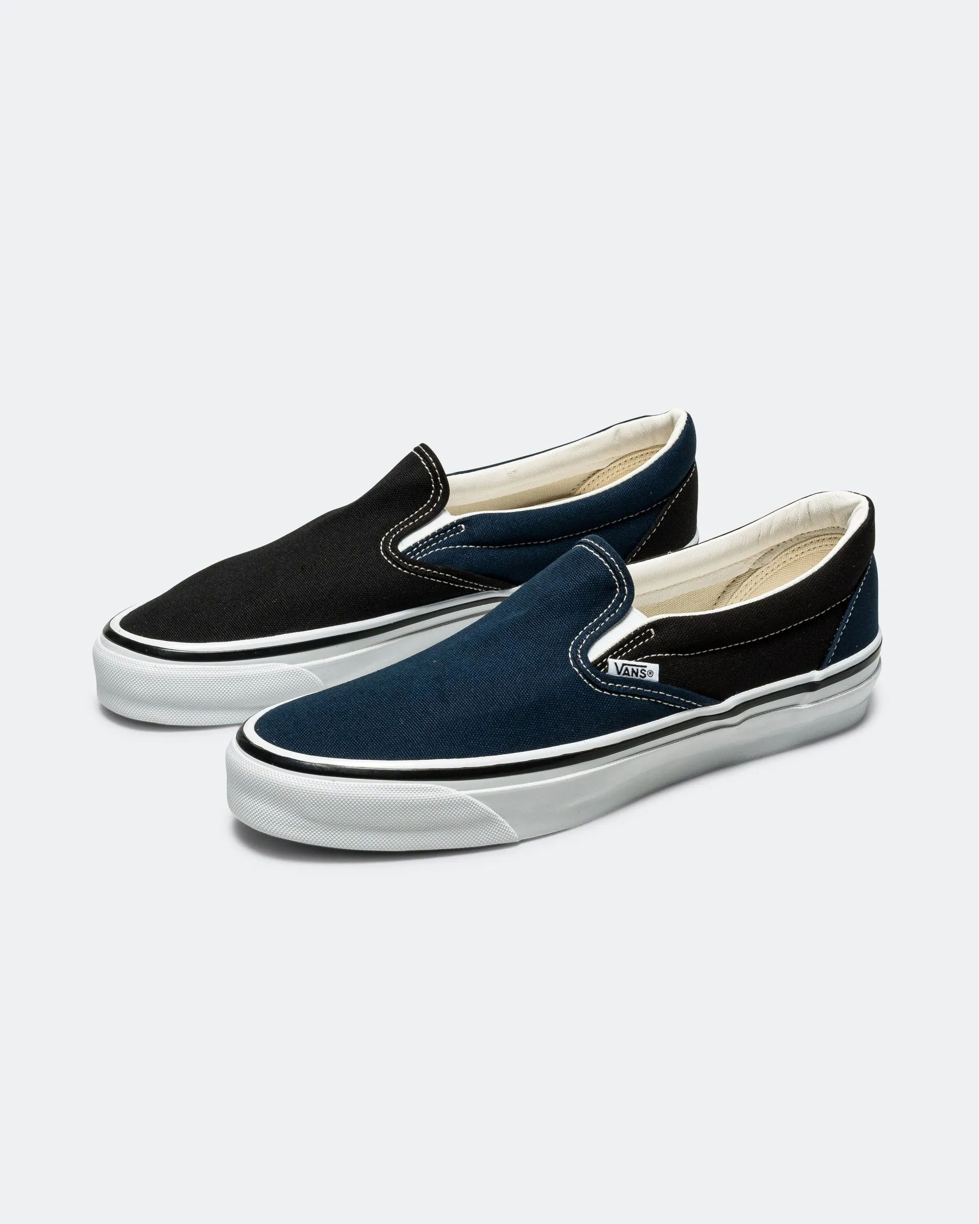 OTW Classic Slip-On 98 x Engineered Garments - Black/Navy Oversized Tongue