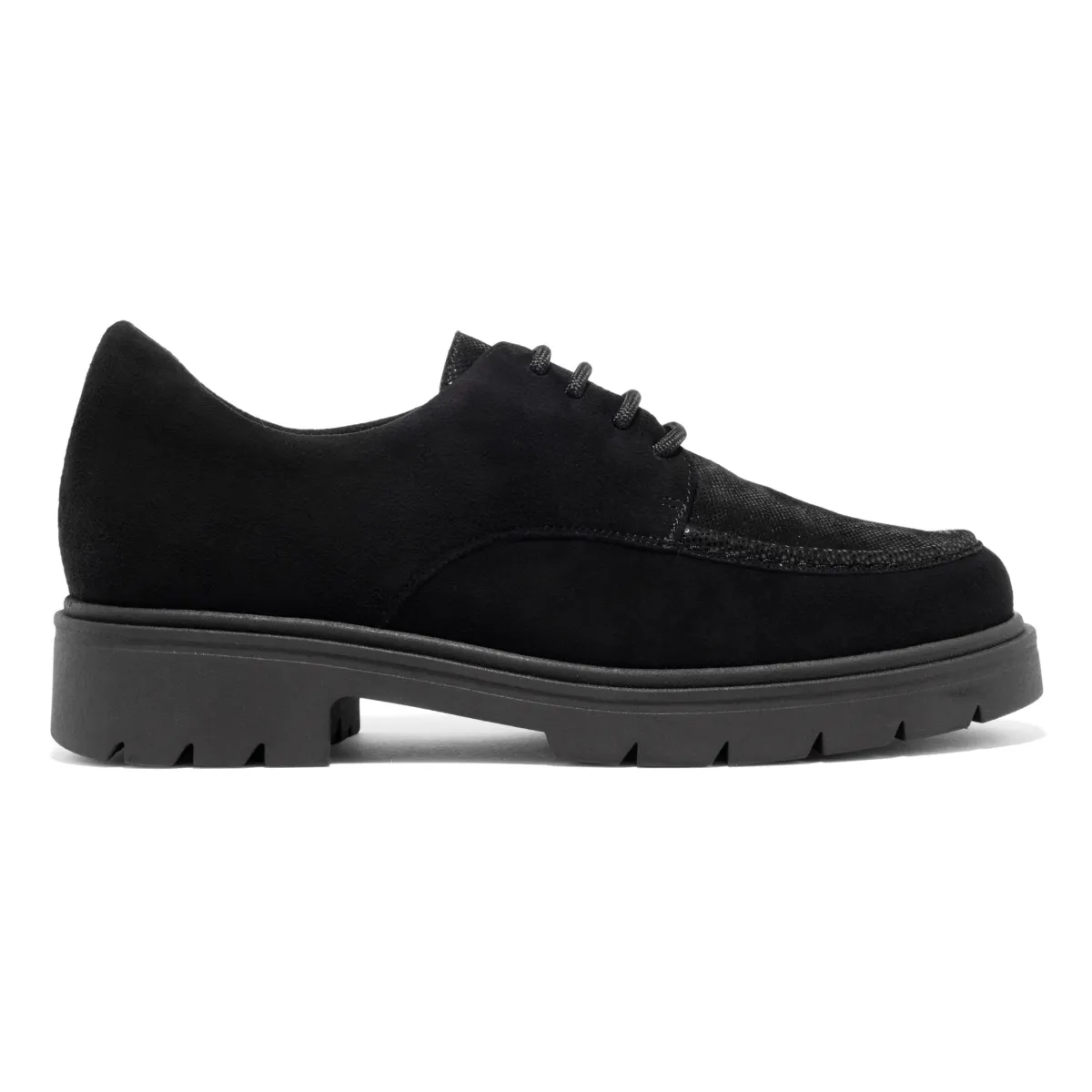 Feel Fresh Relax Vibe Pie Santo Women's 255061-02 Dallas Black Suede