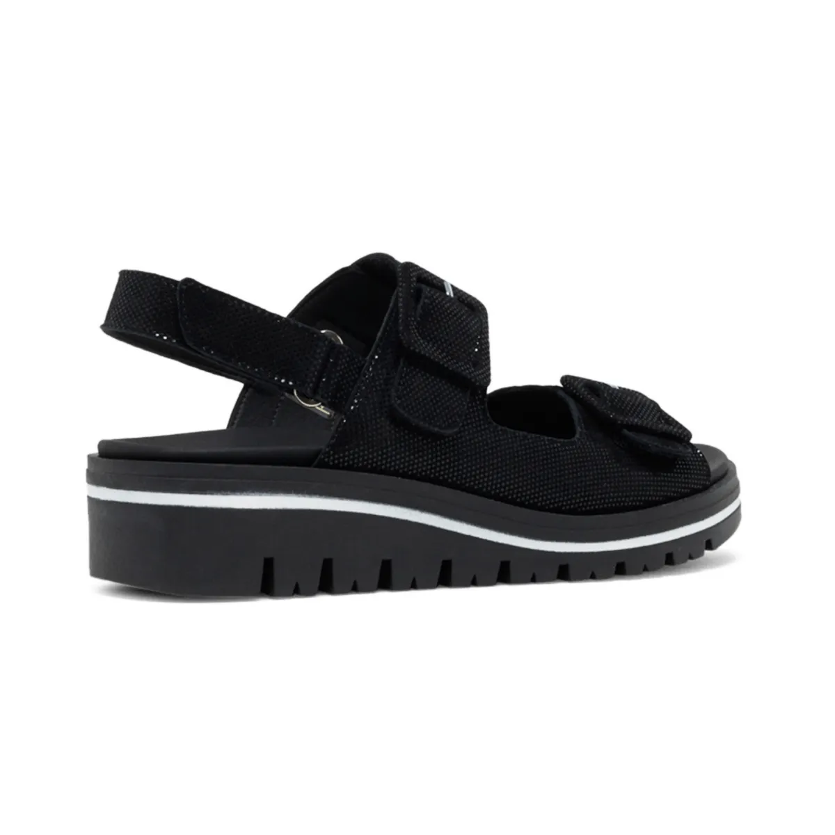 Stain Proof Italian Line PieSanto Women's 230825 Black Dallas Leather