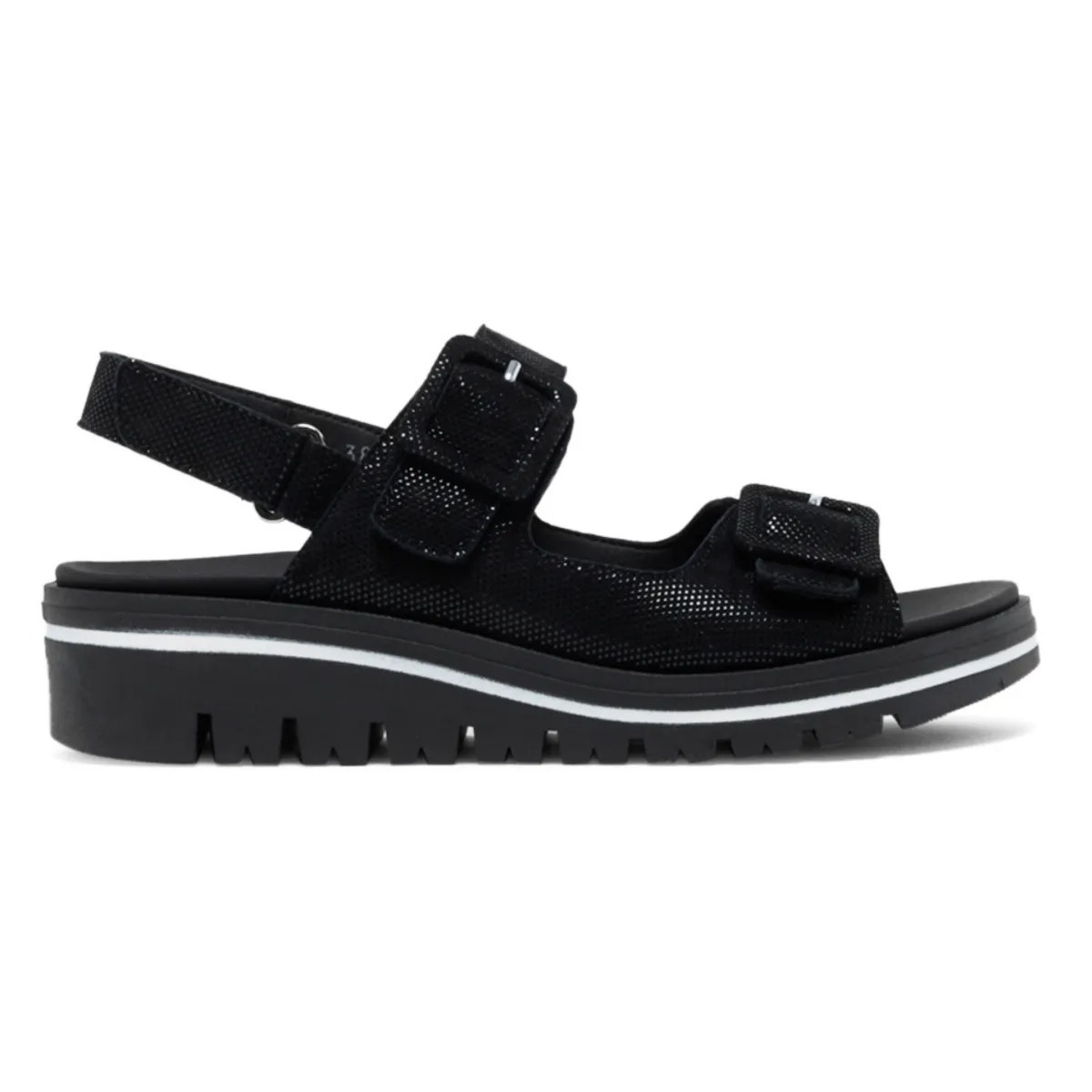 PieSanto Women's 230825 Black Dallas Leather British Cut Style Crisp