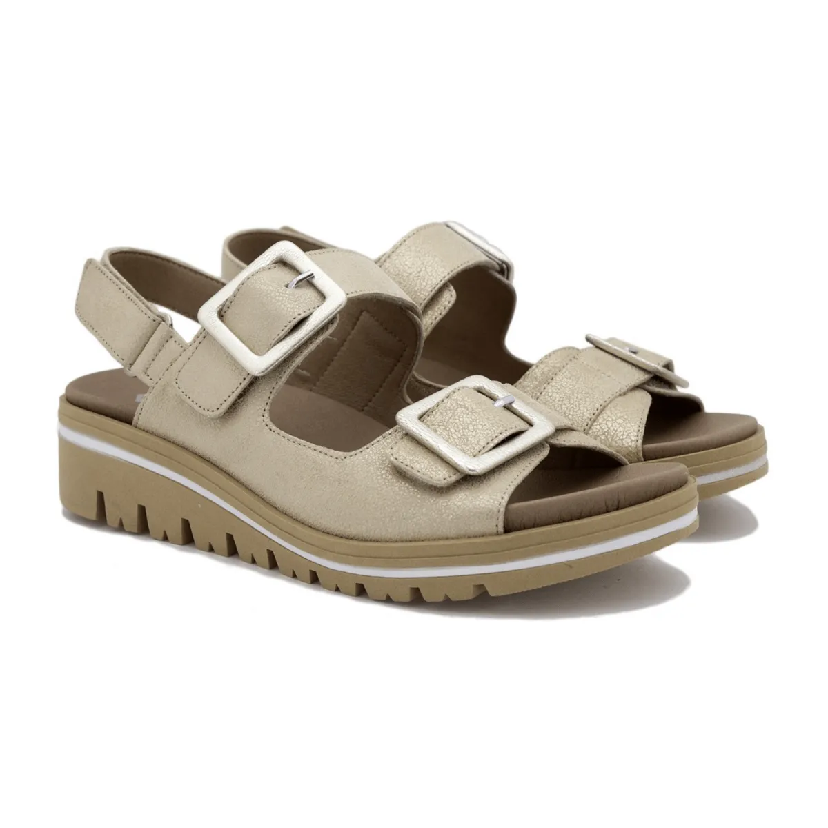 Soundproof Long Shade PieSanto Women's 250791 Beige Suede