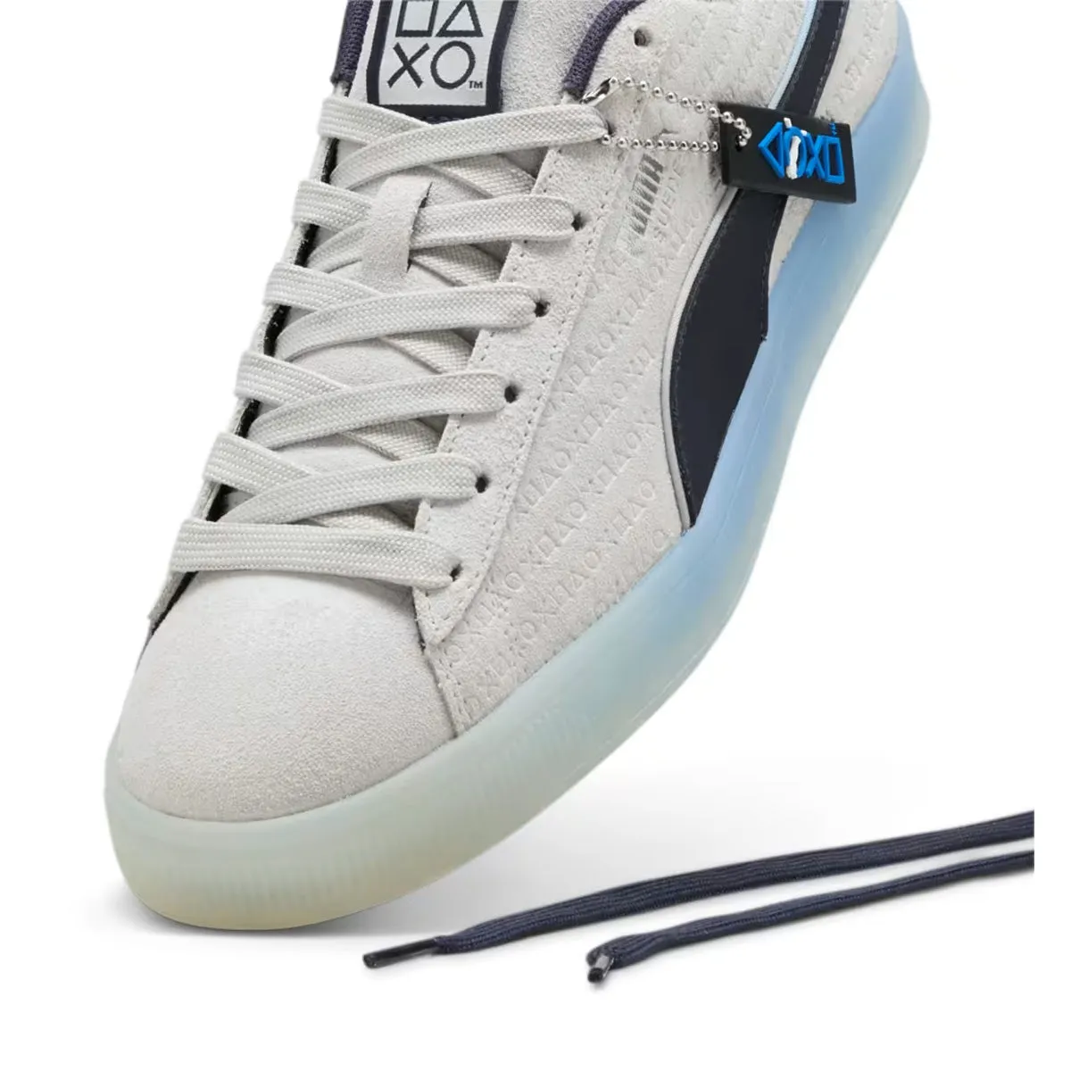   Playstation Suede 'Glacial Gray New Navy' Step Light