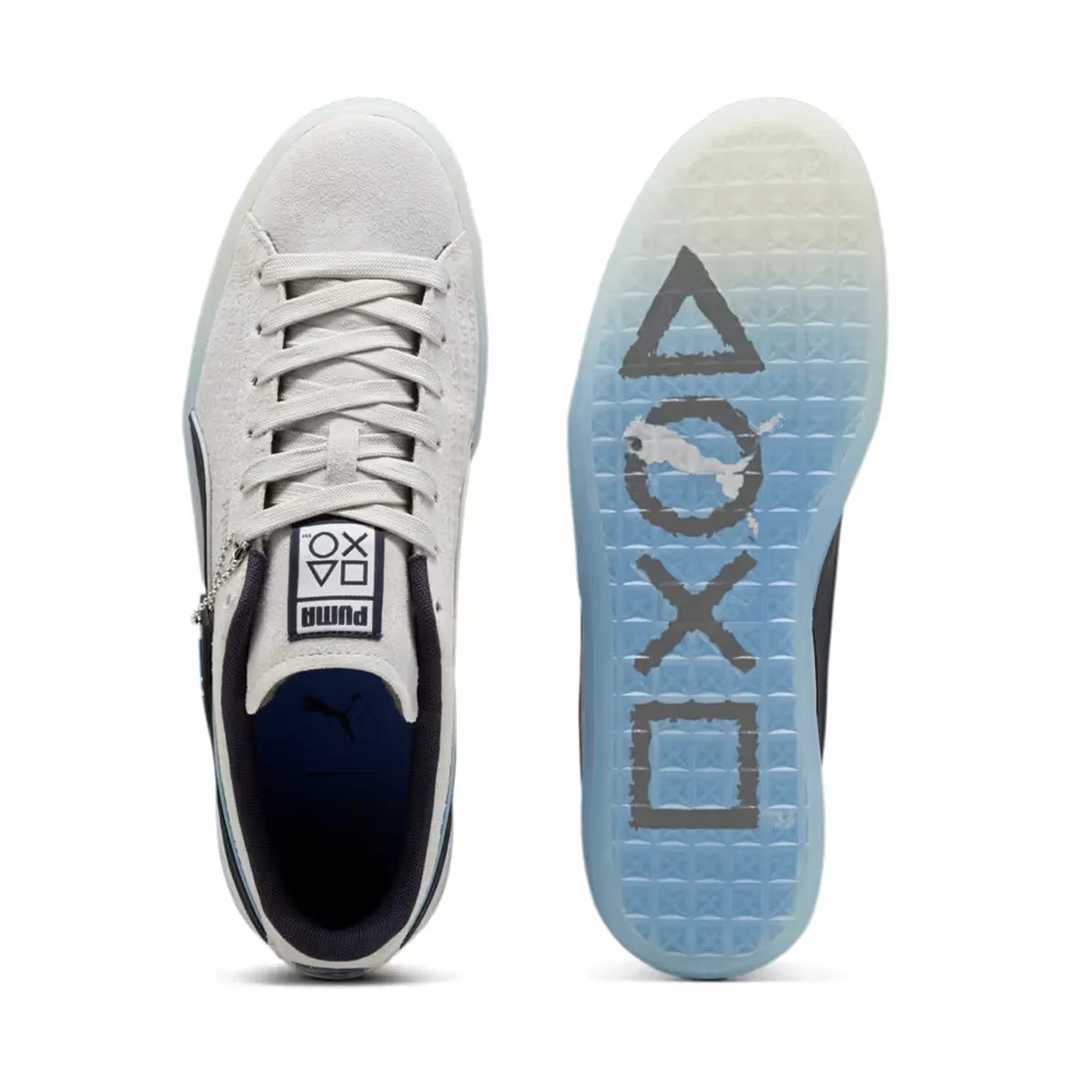  Playstation Suede 'Glacial Gray New Navy' forest walk Kind Glow