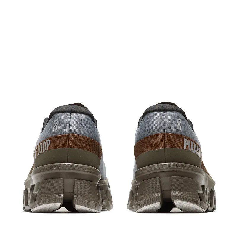 Rubber Traction Pods Durable Construction Pleasures x The Loop x On Cloudmonster 2 - Mist/Olive