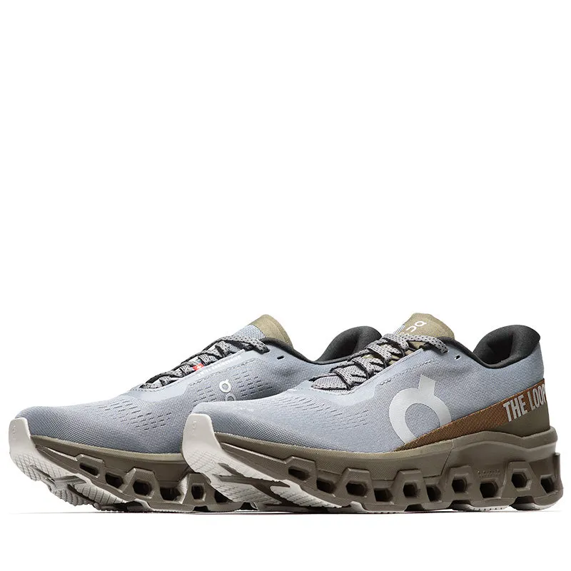 Sleek Outline Neutral Tone Pleasures x The Loop x On Cloudmonster 2 - Mist/Olive