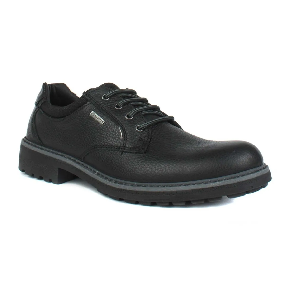 Calfskin Upper Narrow Room Ara Men's Farren Black Gore-Tex Waterproof
