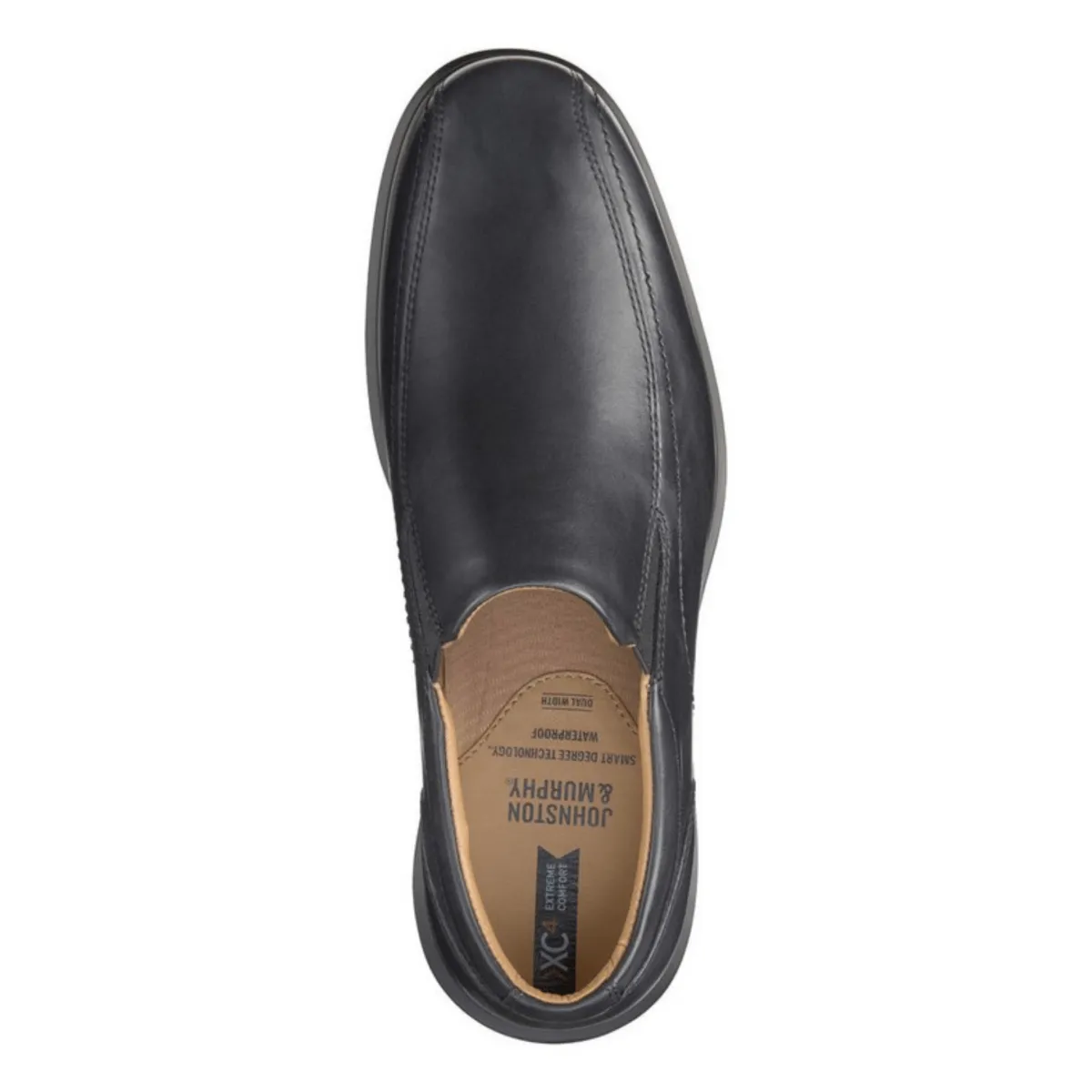 Platform Sole Johnston & Murphy Men's XC4 Stanton 2.0 Runoff Black