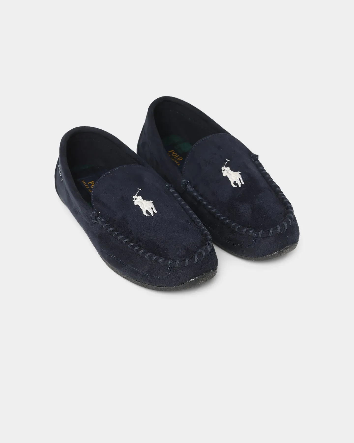 Polo Ralph Lauren Declan Slippers Snuff Navy/Tartan Stone Gray