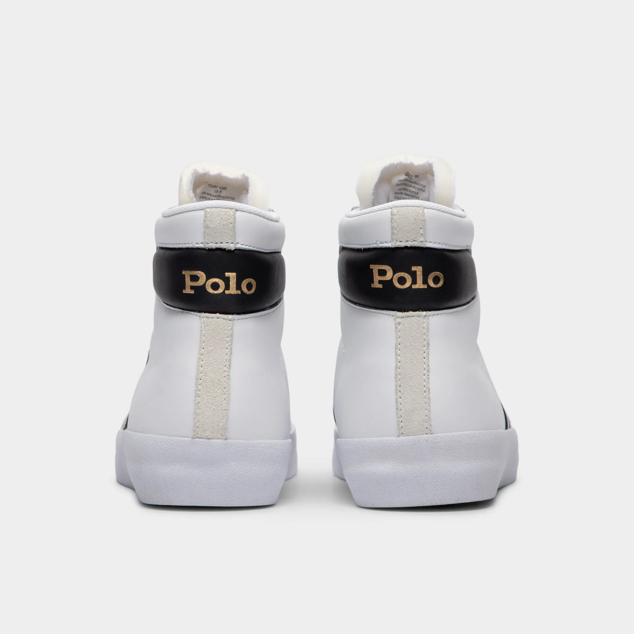 Race Walk Essential Wear Polo Ralph Lauren Gervin Mid White / Black