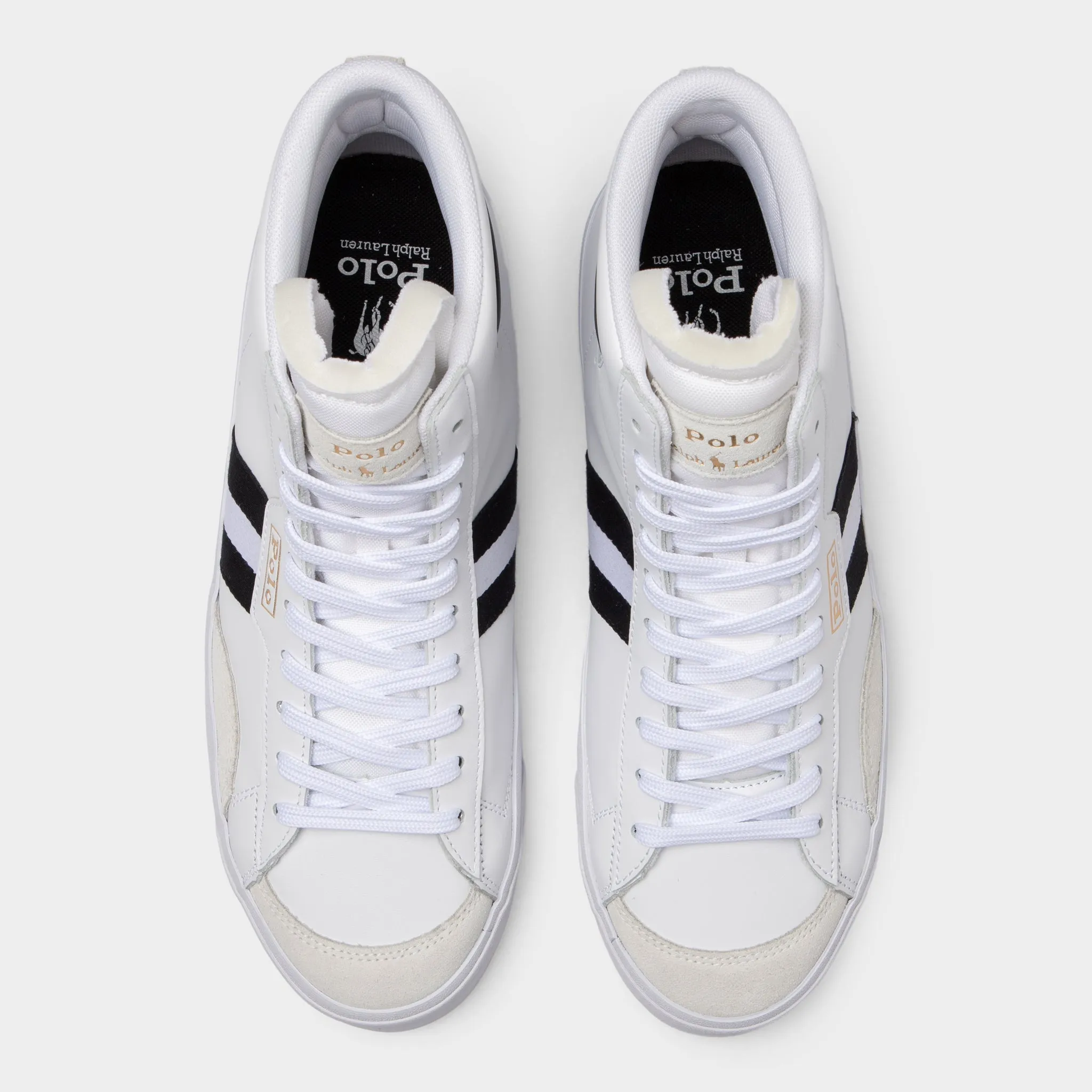 Simple Comfort Polo Ralph Lauren Gervin Mid White / Black