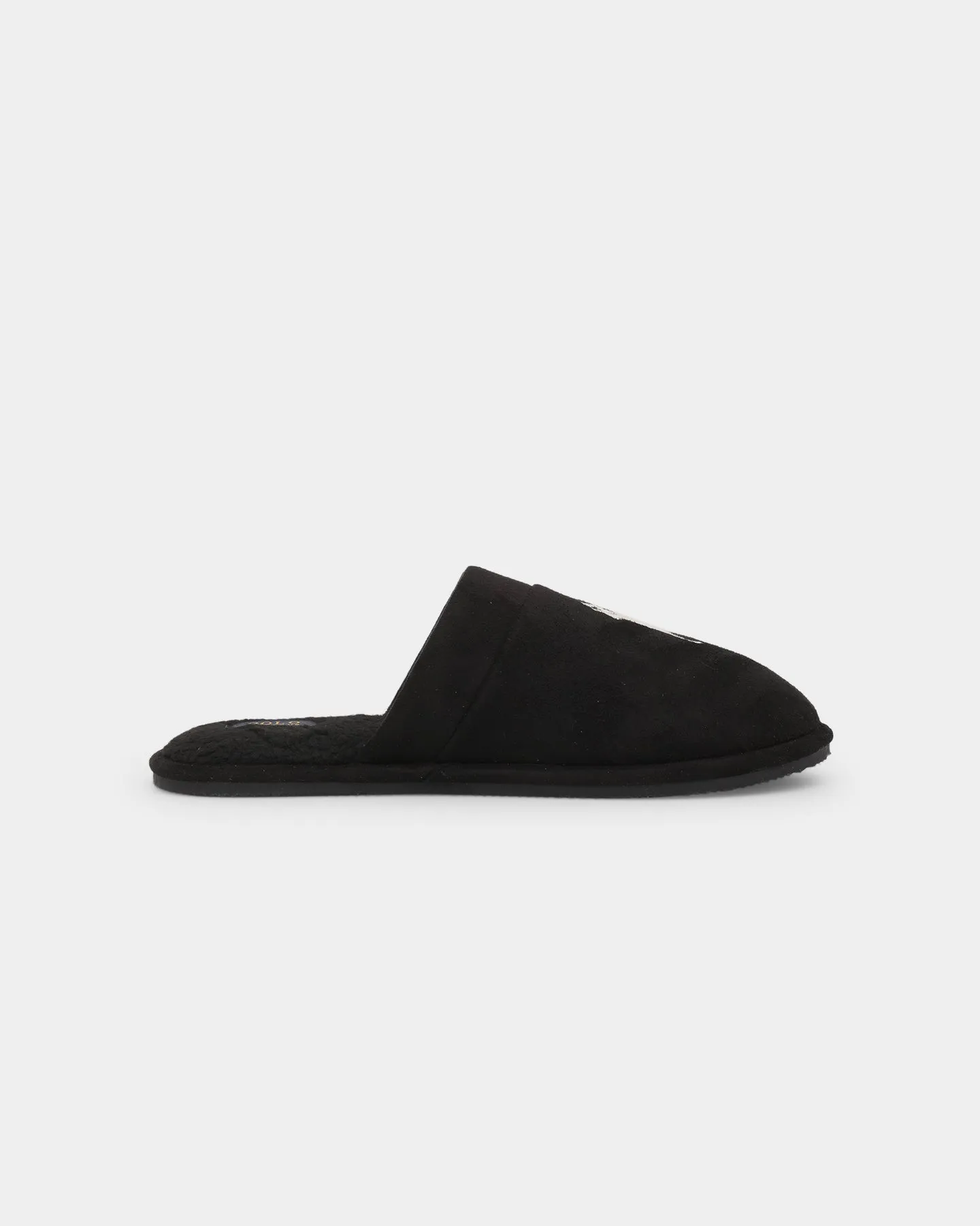 Polo Ralph Lauren Klarence Big Pony Slippers Black/Cream Firm Ground Wind Safe