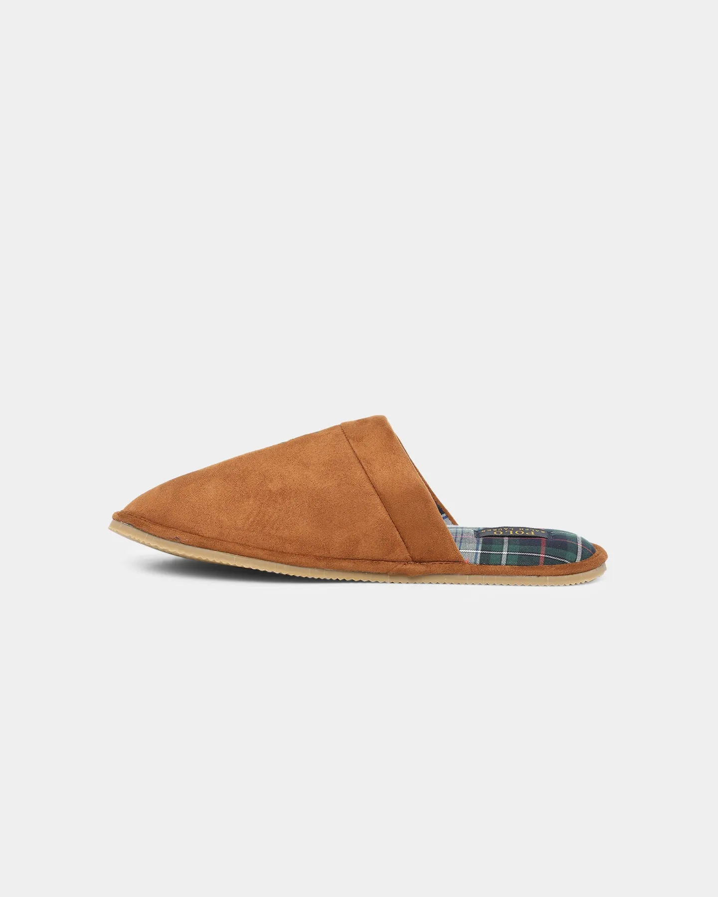 Quick Flow Polo Ralph Lauren Klarence Slippers Wheat/Plaid