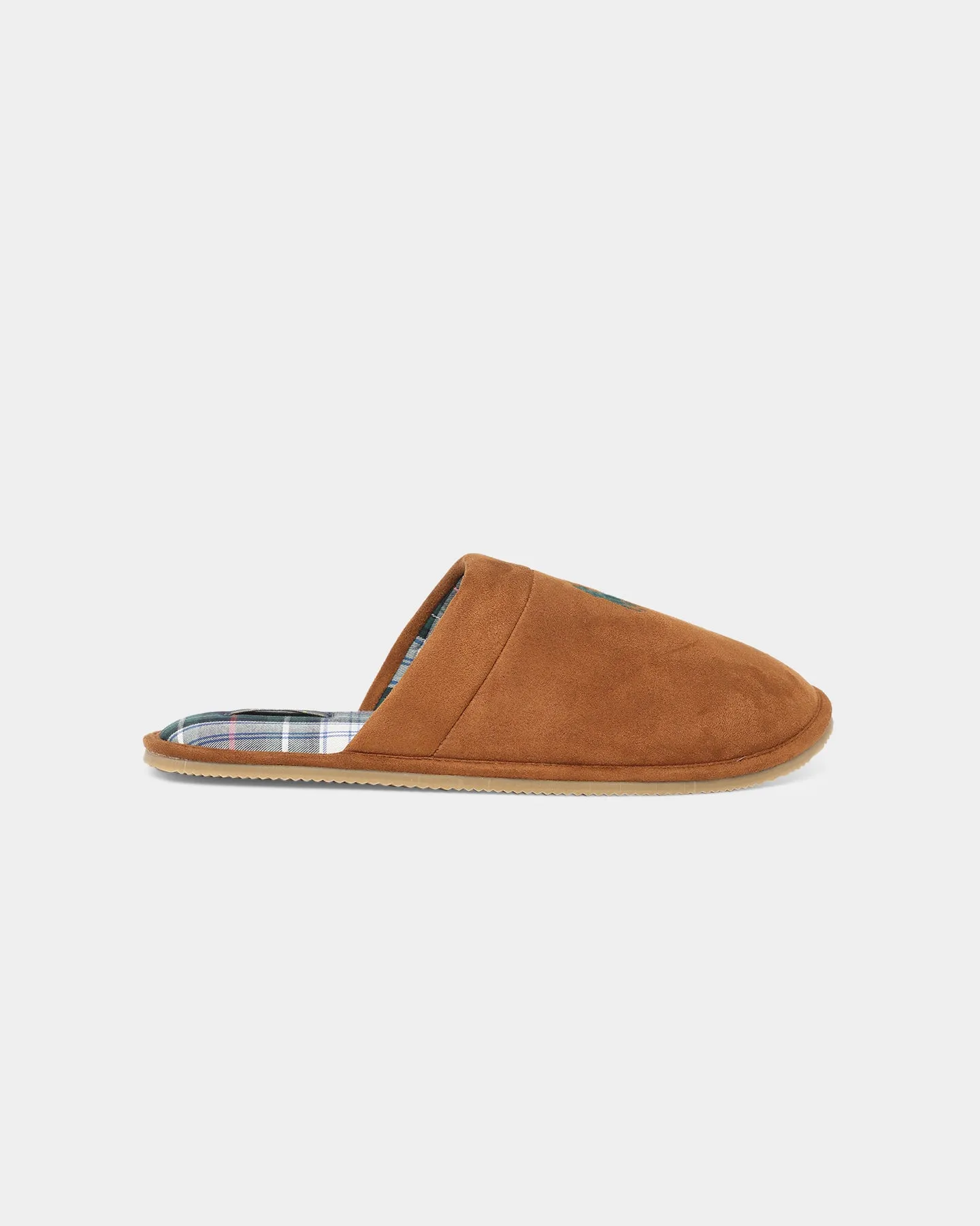 Power Flow City Bright Polo Ralph Lauren Klarence Slippers Wheat/Plaid