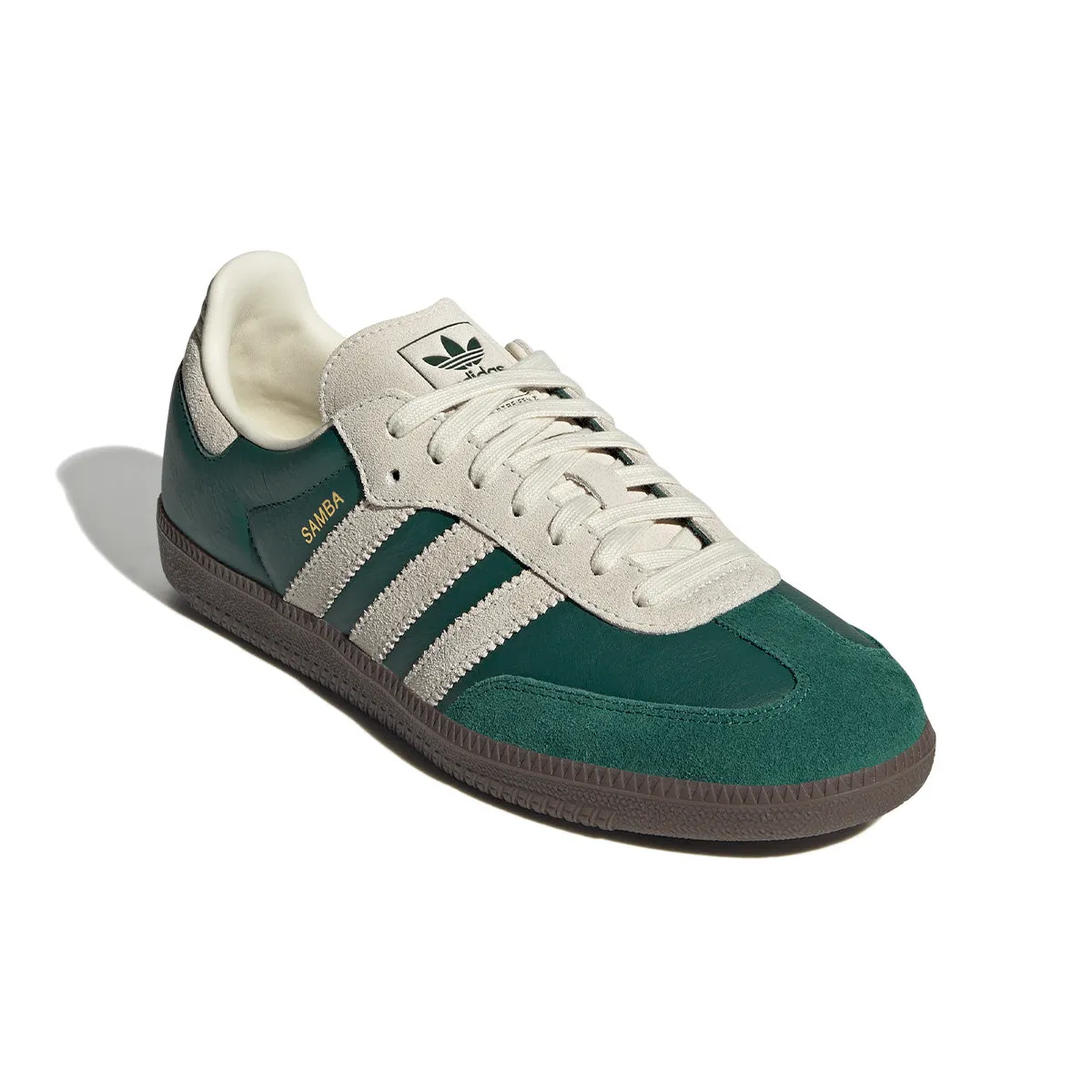 Samba OG 'Collegiate Green Cream White' Retro-inspired silhouette