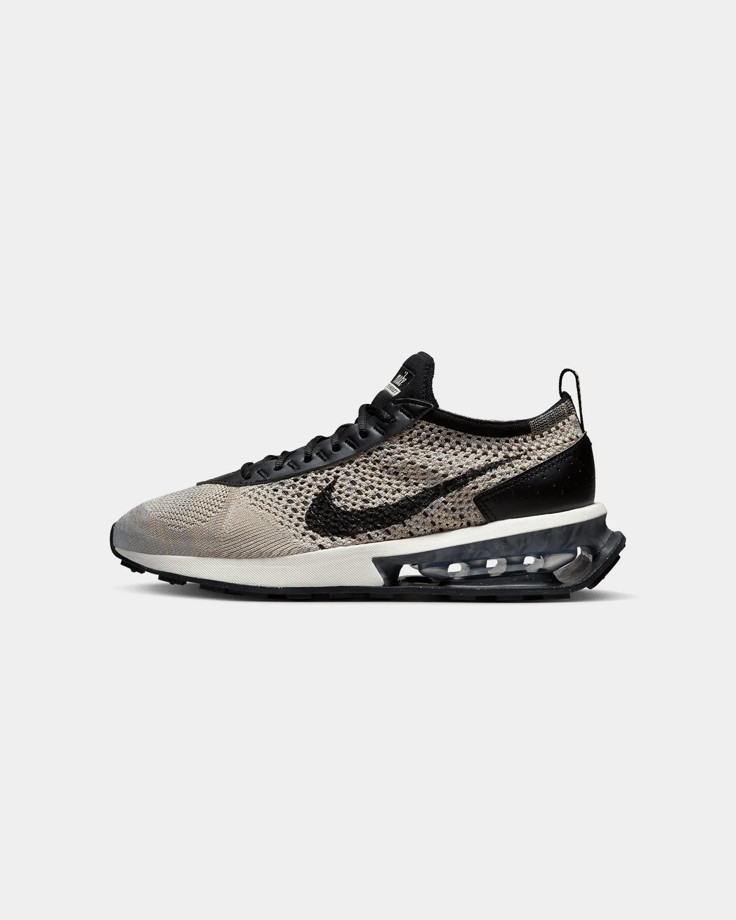 Nike Women's Air Max FlyKnit Racer Sesame/Black travel - convenient