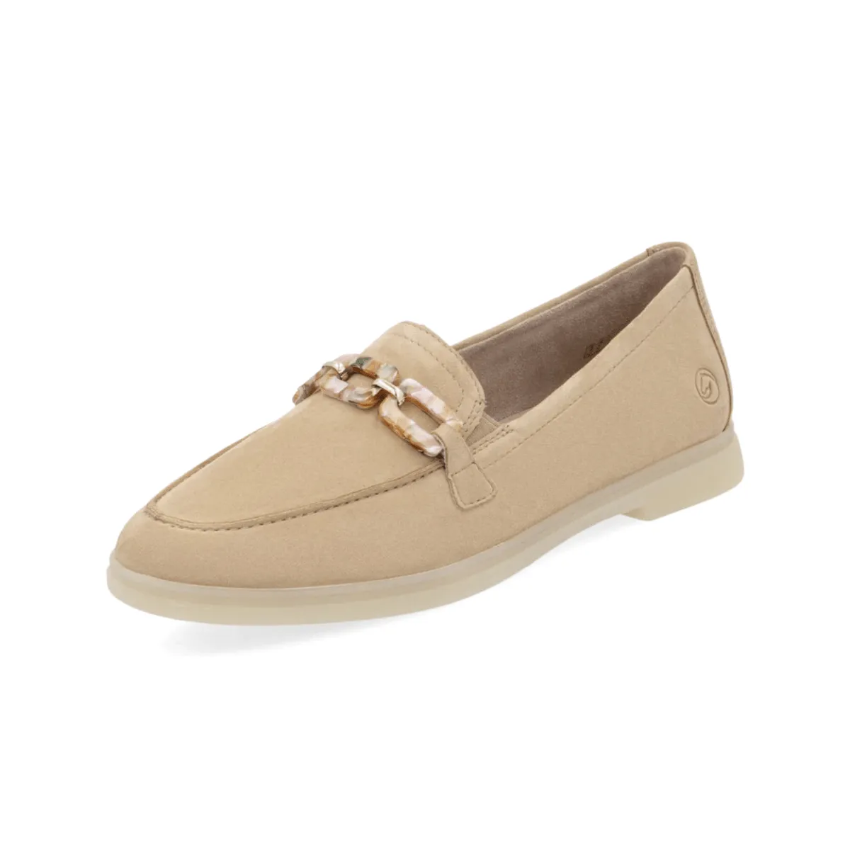 Rieker Women's Ignacia D2F00-62 Taupe Suede Strong Walk