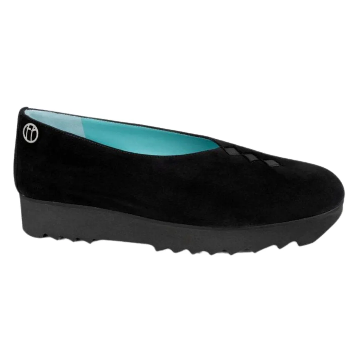 Camera Fit Knitted Mesh Thierry Rabotin Women's T Grace Black Suede