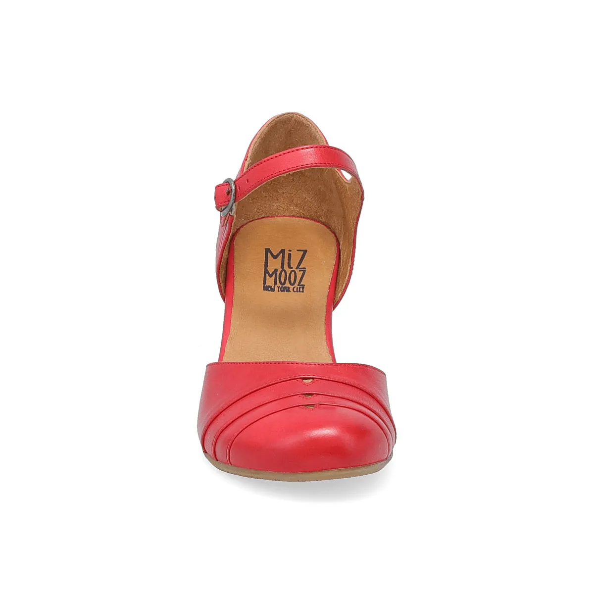 Miz Mooz Women's Frenchy Red Leather Quiet Mode
