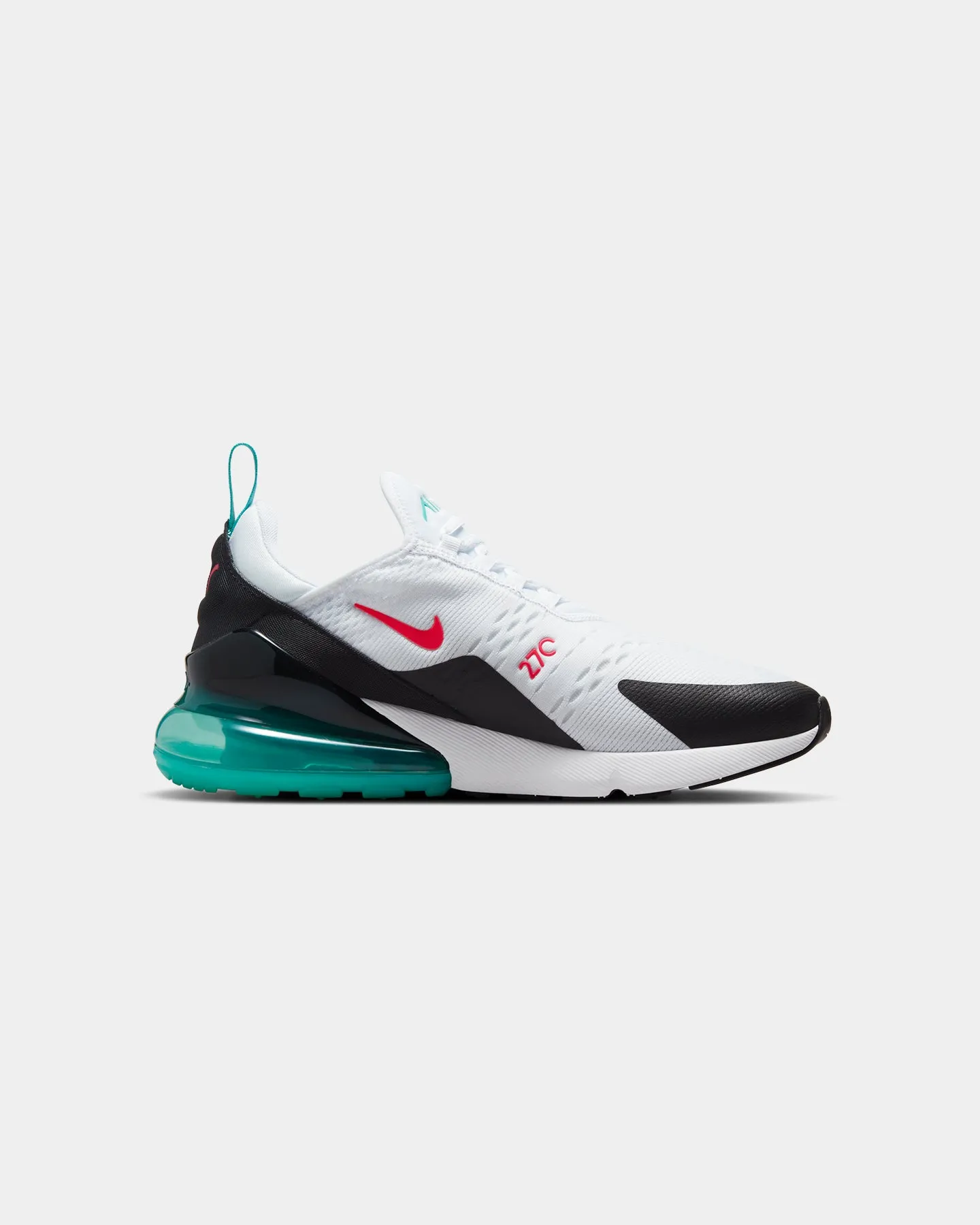 Pose Ready Comfort Run Nike Air Max 270 White/Rush Pink/Washed Teal