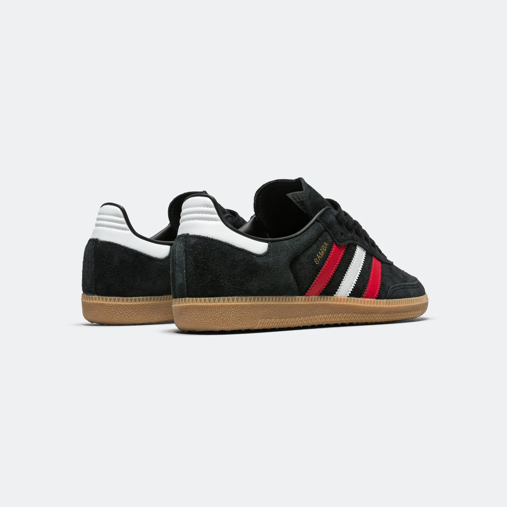 Everyday Function Soft outsole Samba OG - Core Black/Better Scarlet-Gum