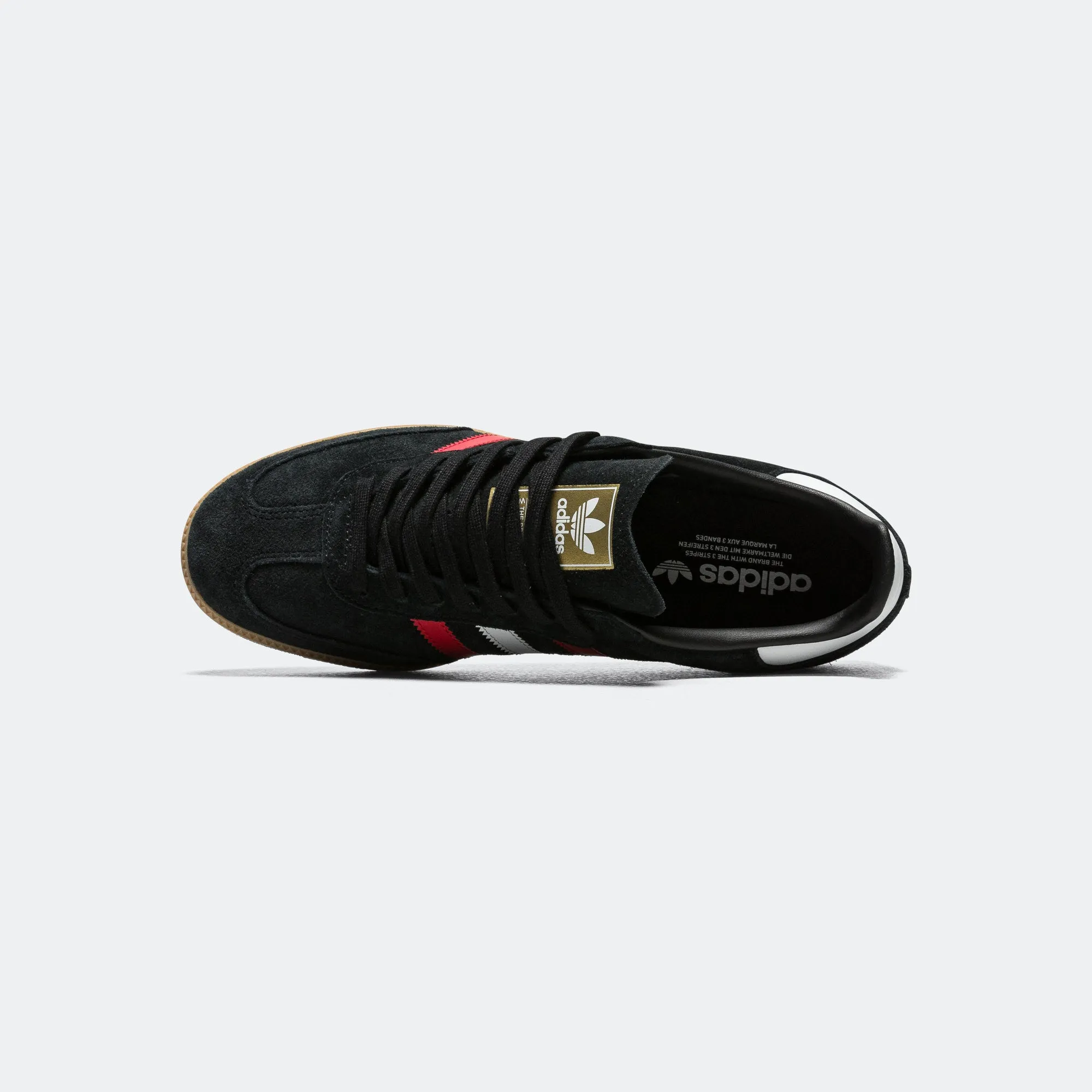 Samba OG - Core Black/Better Scarlet-Gum Microperforated Vamp