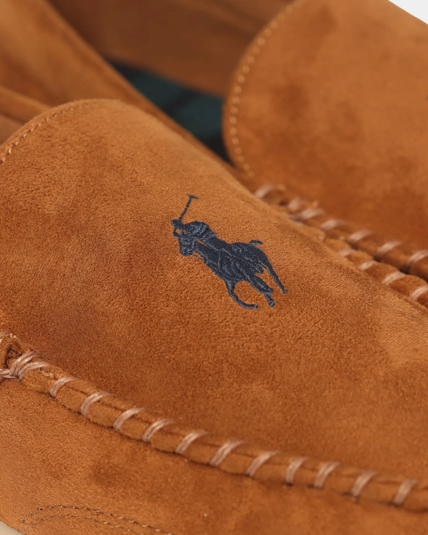 Comfort collar Easy Flow Polo Ralph Lauren Declan Slippers Snuff Wheat/Tartan