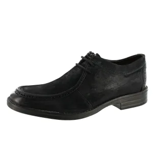 Clarks Mens Delsin Rise Black Dress Leather Shoes Pop Tone Foot Hug