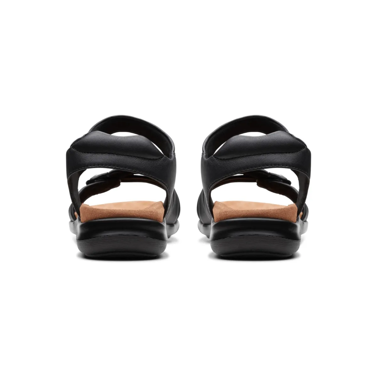 Monk Strap Style All-Day Wear Clarks Women's Kitly Ave Black Leather